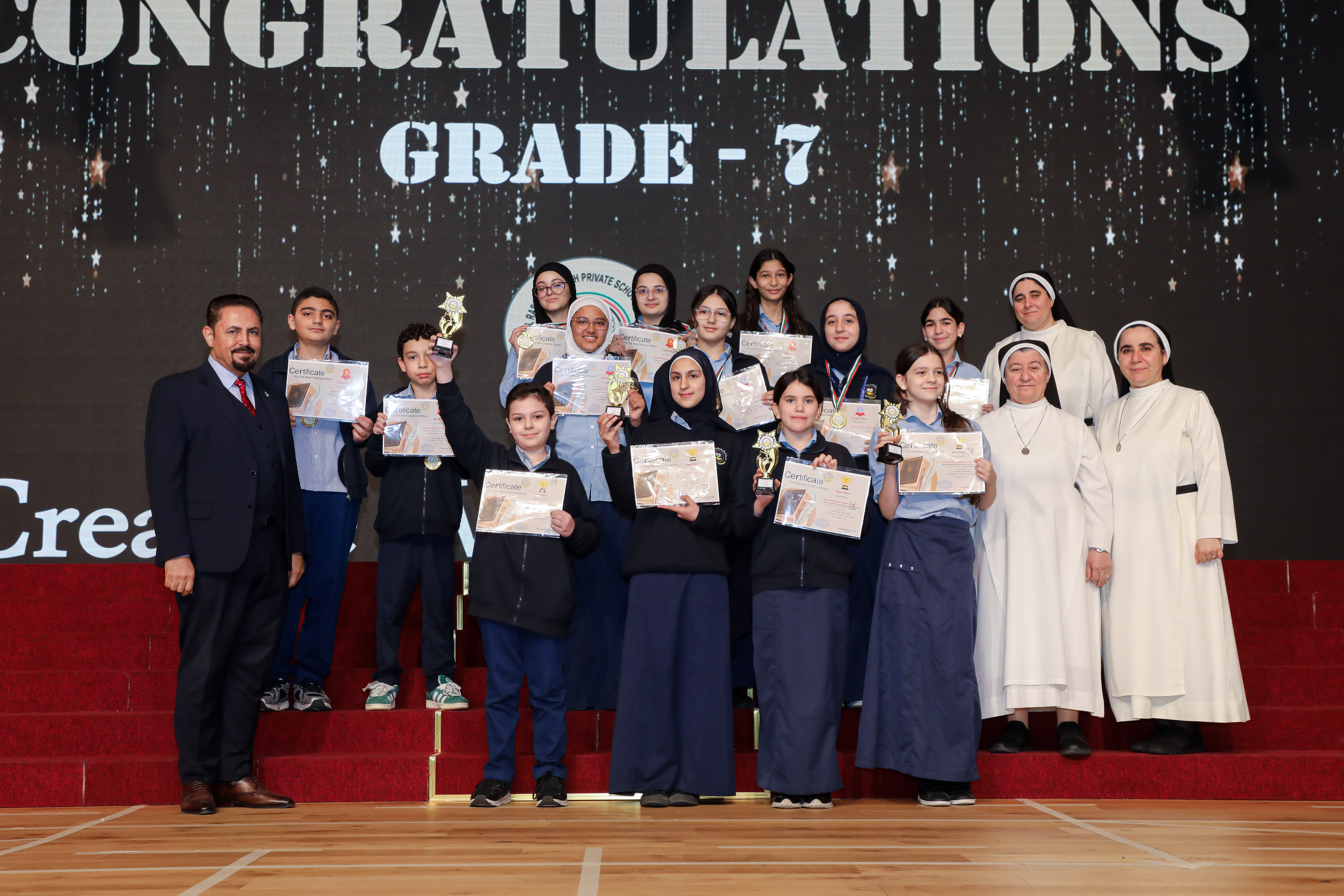(12-Winners of the Creative Writing Competition - Grade(1