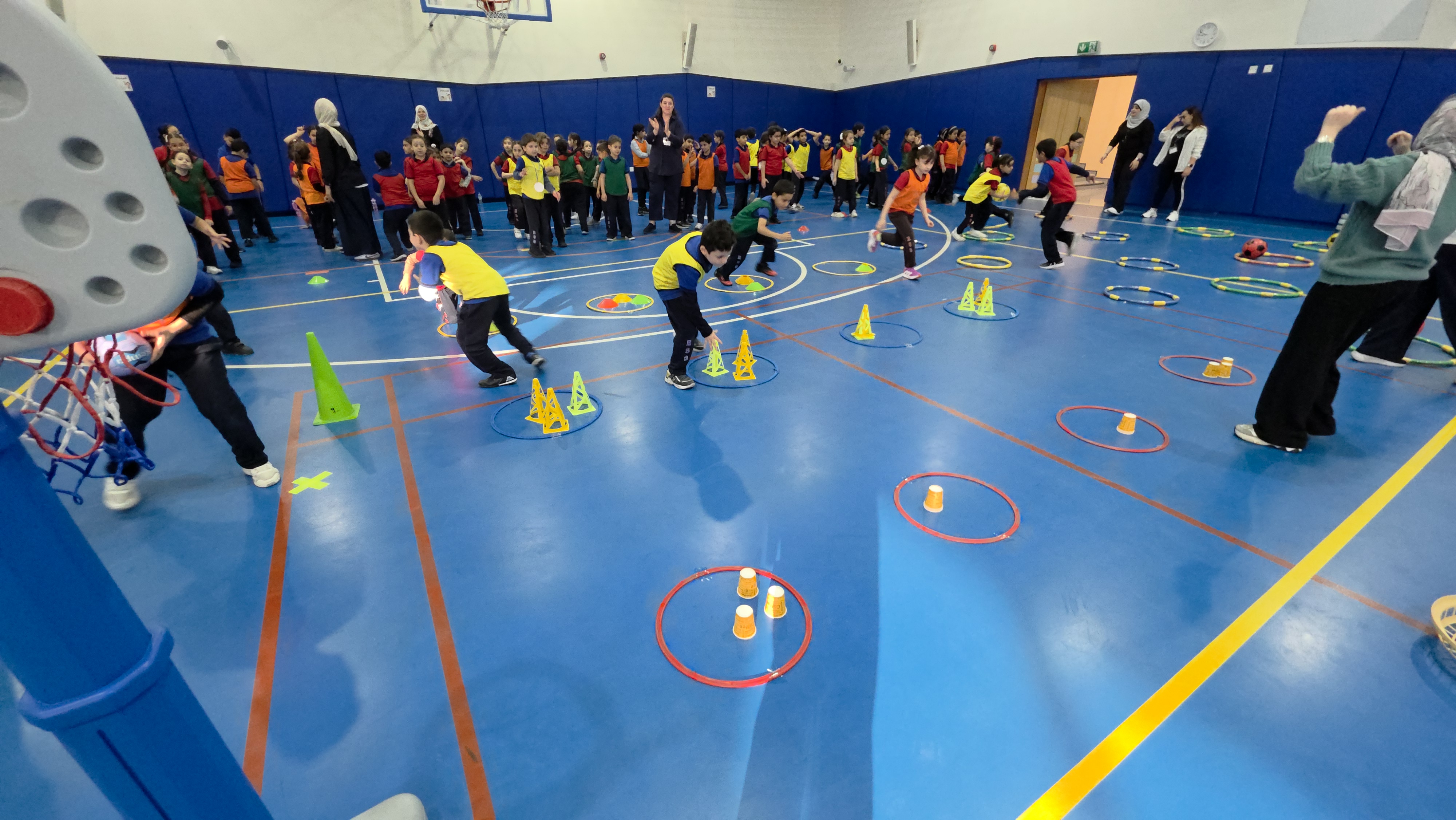 اليوم الرياضي للصف الثاني