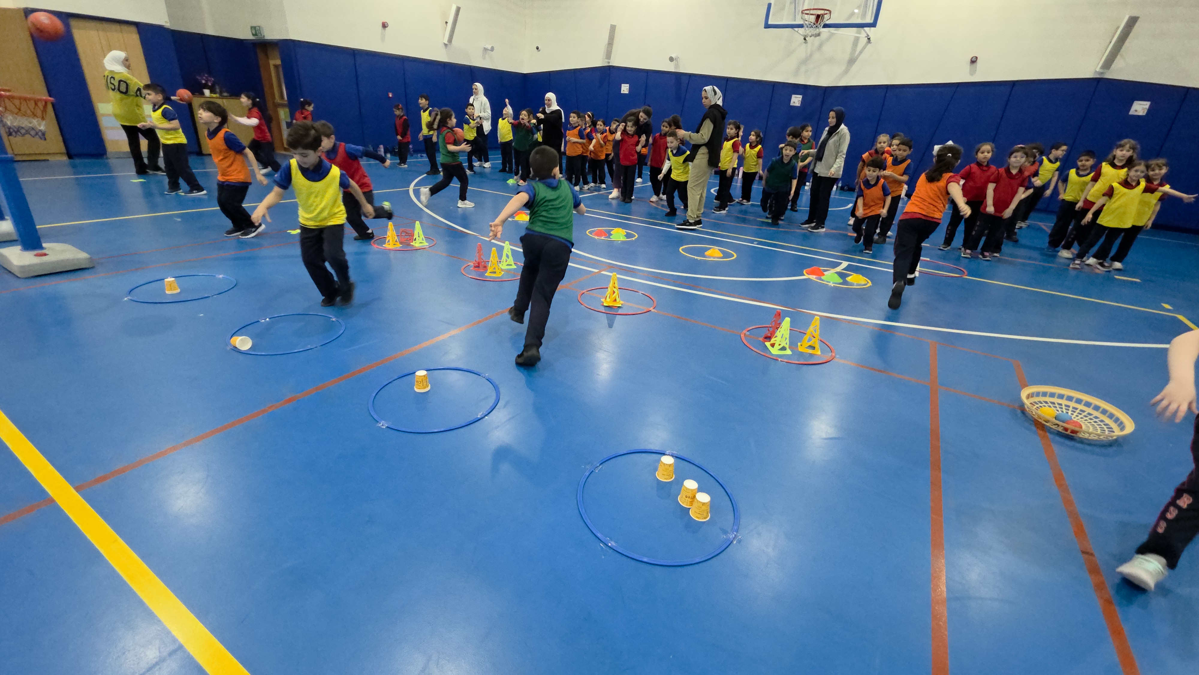 اليوم الرياضي للصف الأول 