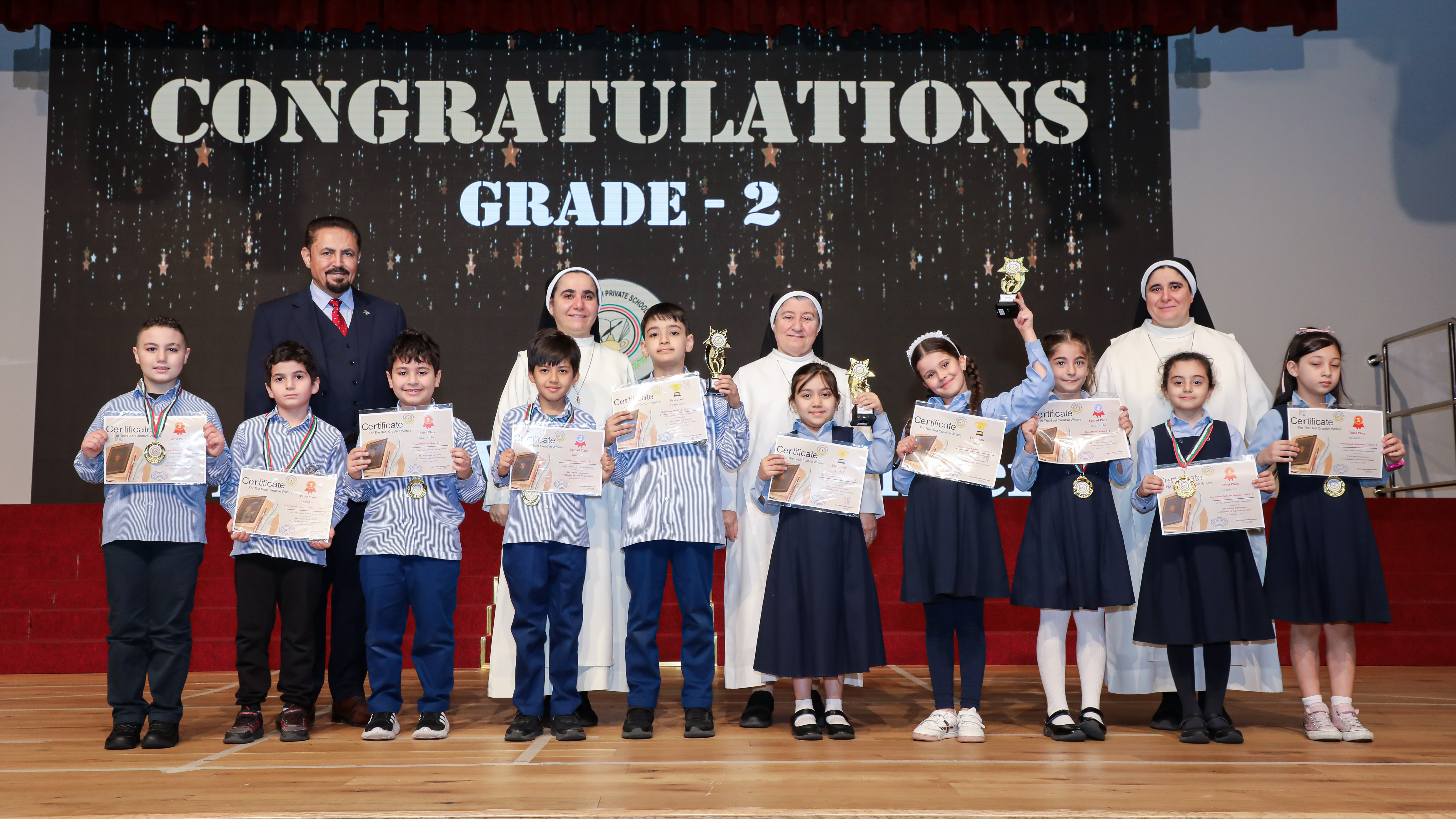 (12-Winners of the Creative Writing Competition - Grade(1