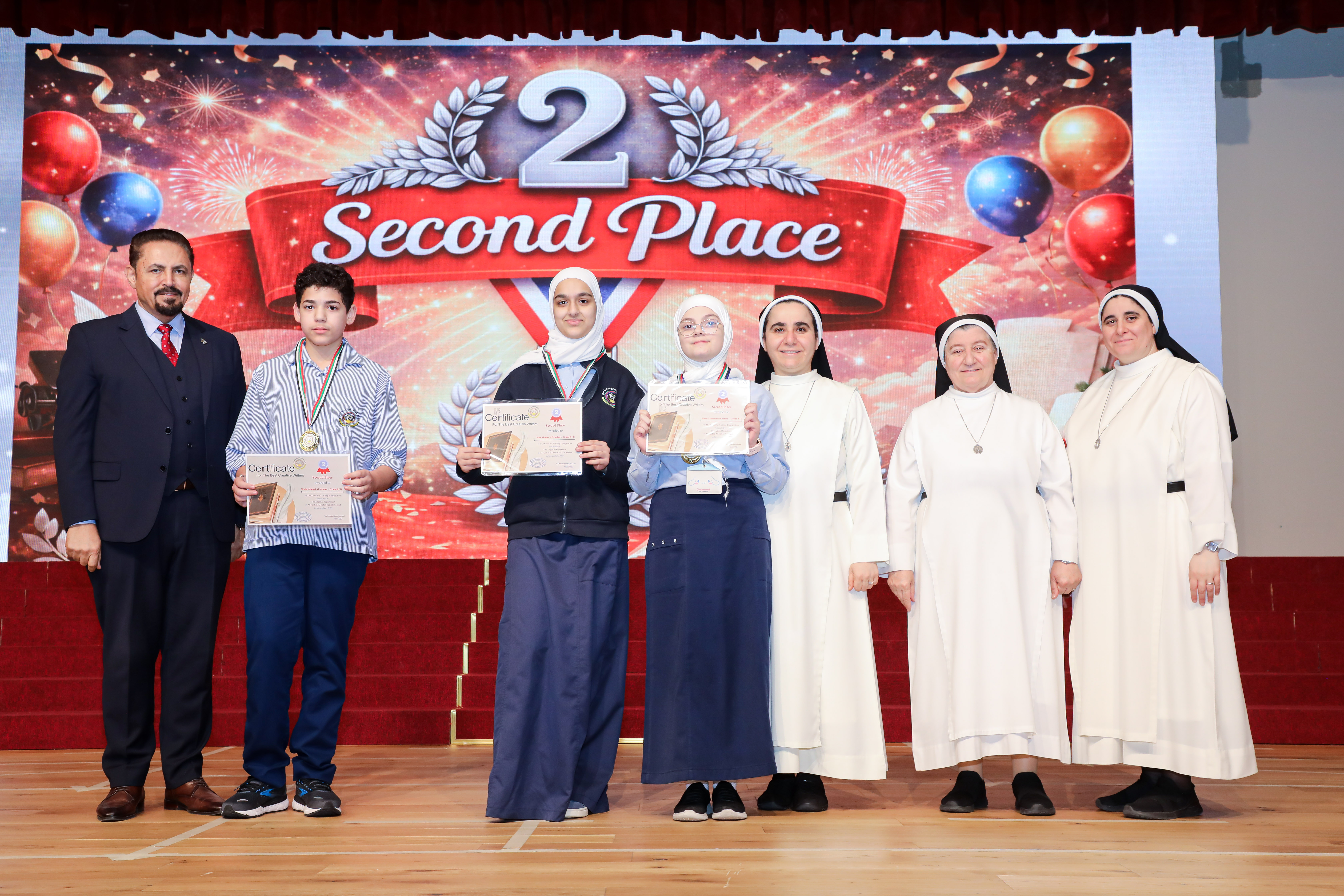 (12-Winners of the Creative Writing Competition - Grade(1
