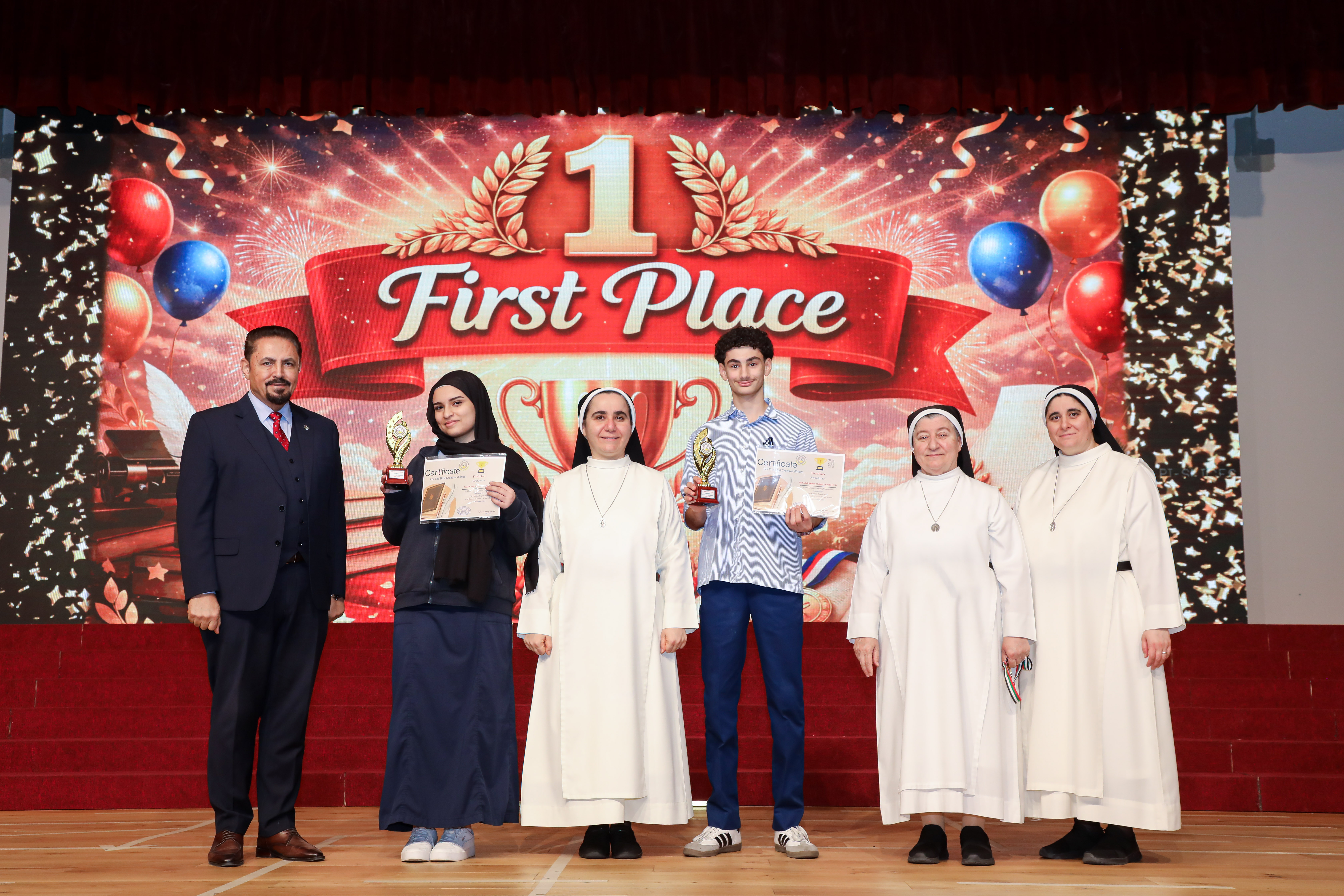 (12-Winners of the Creative Writing Competition - Grade(1