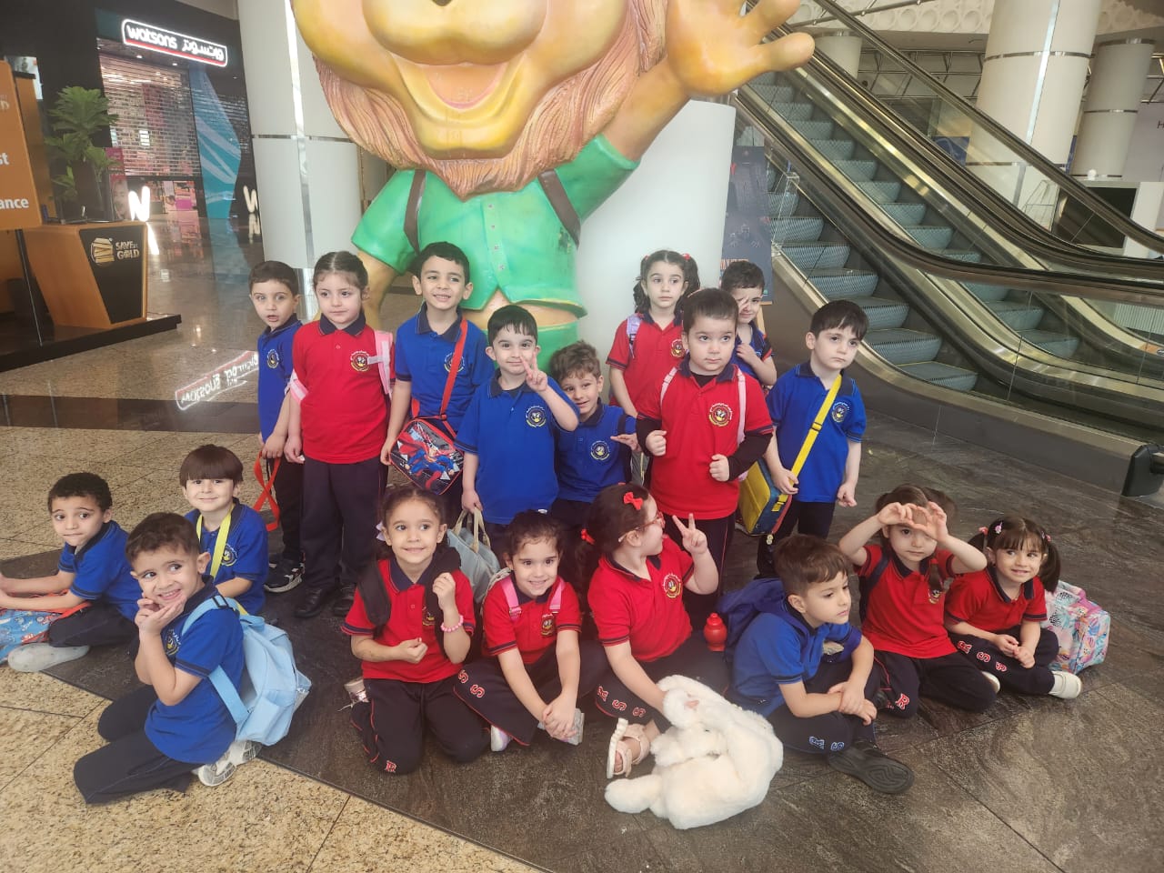  رحلة ترفيهية لطلاب الروضة الأولى إلى adventure land في مركز الصحارى