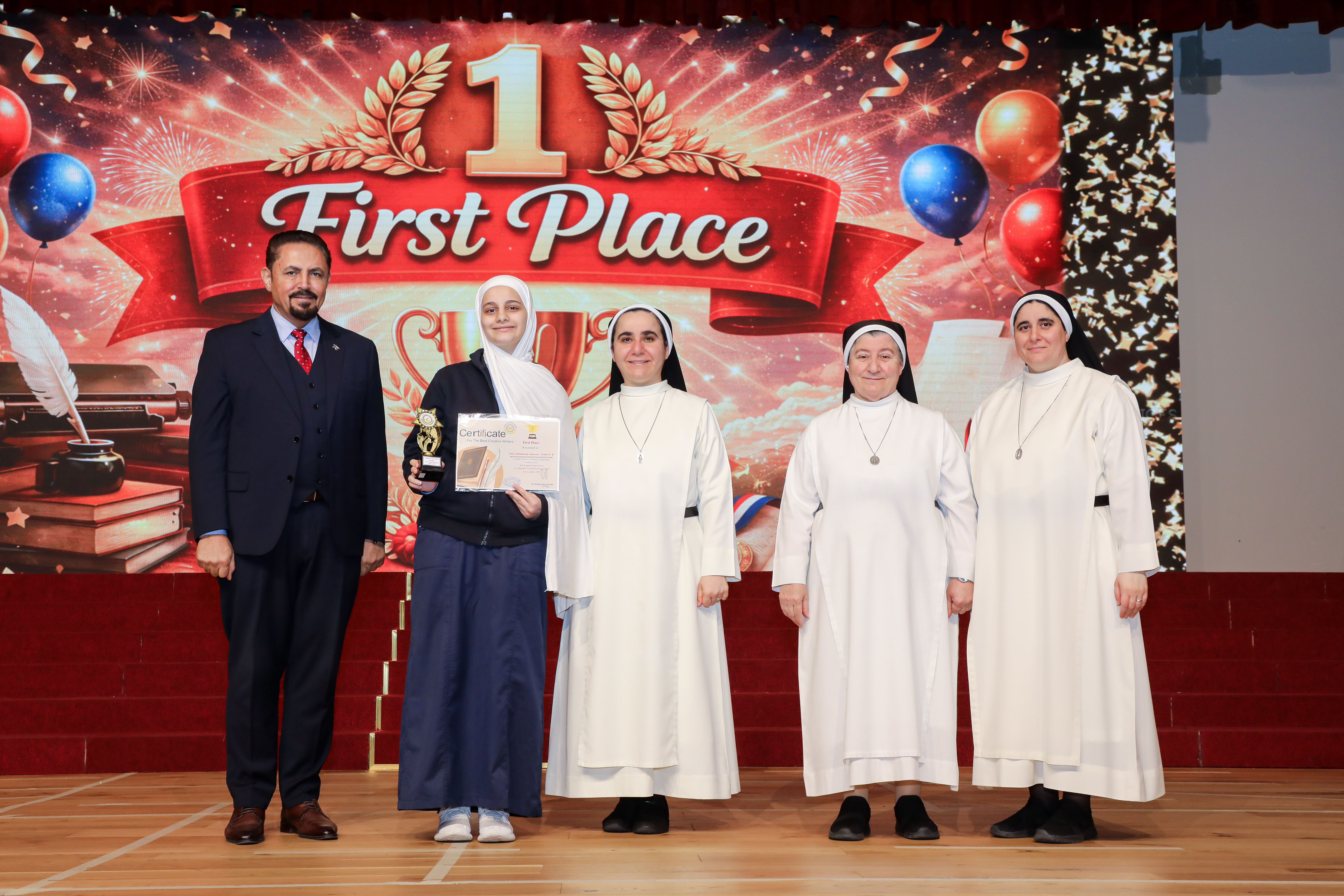 (12-Winners of the Creative Writing Competition - Grade(1