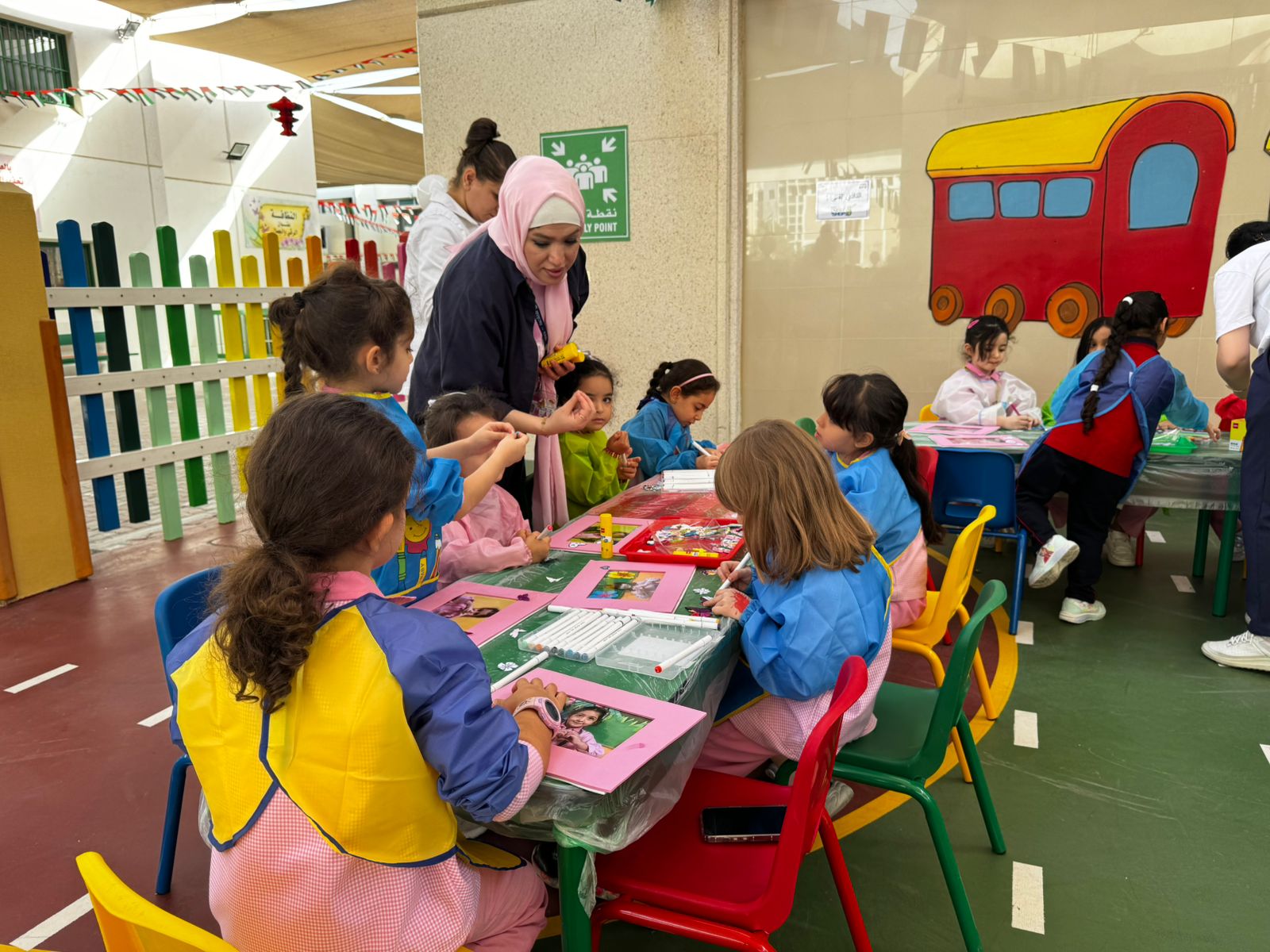 نوادي الروضة الخاص بطلاب الروضة الثانية