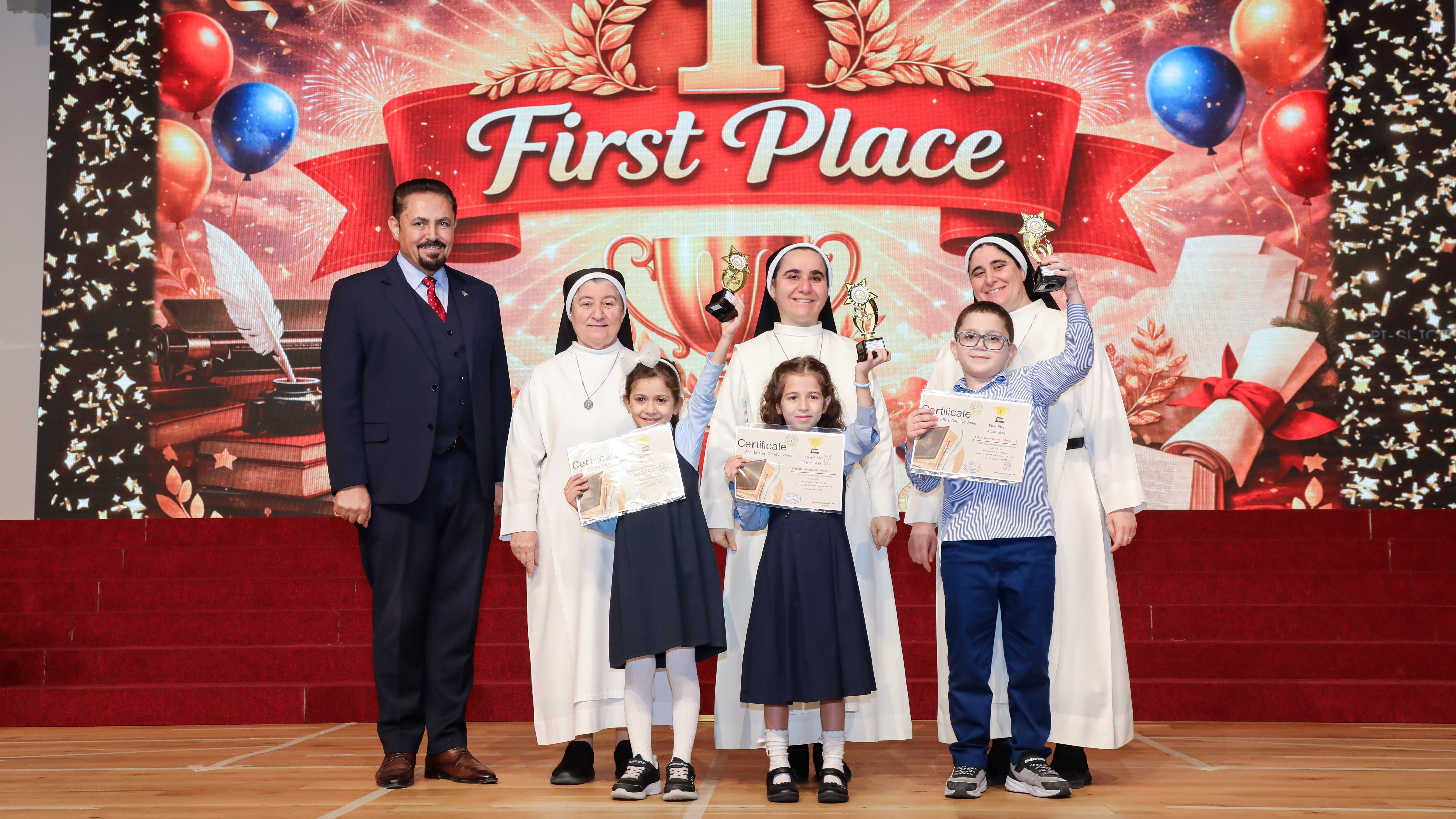 (12-Winners of the Creative Writing Competition - Grade(1