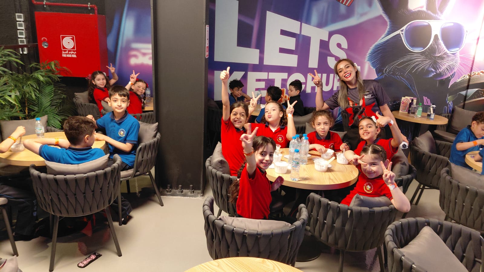 رحلة ترفيهية لطلاب الصف الثاني الى black bunny في القوز - دبي 