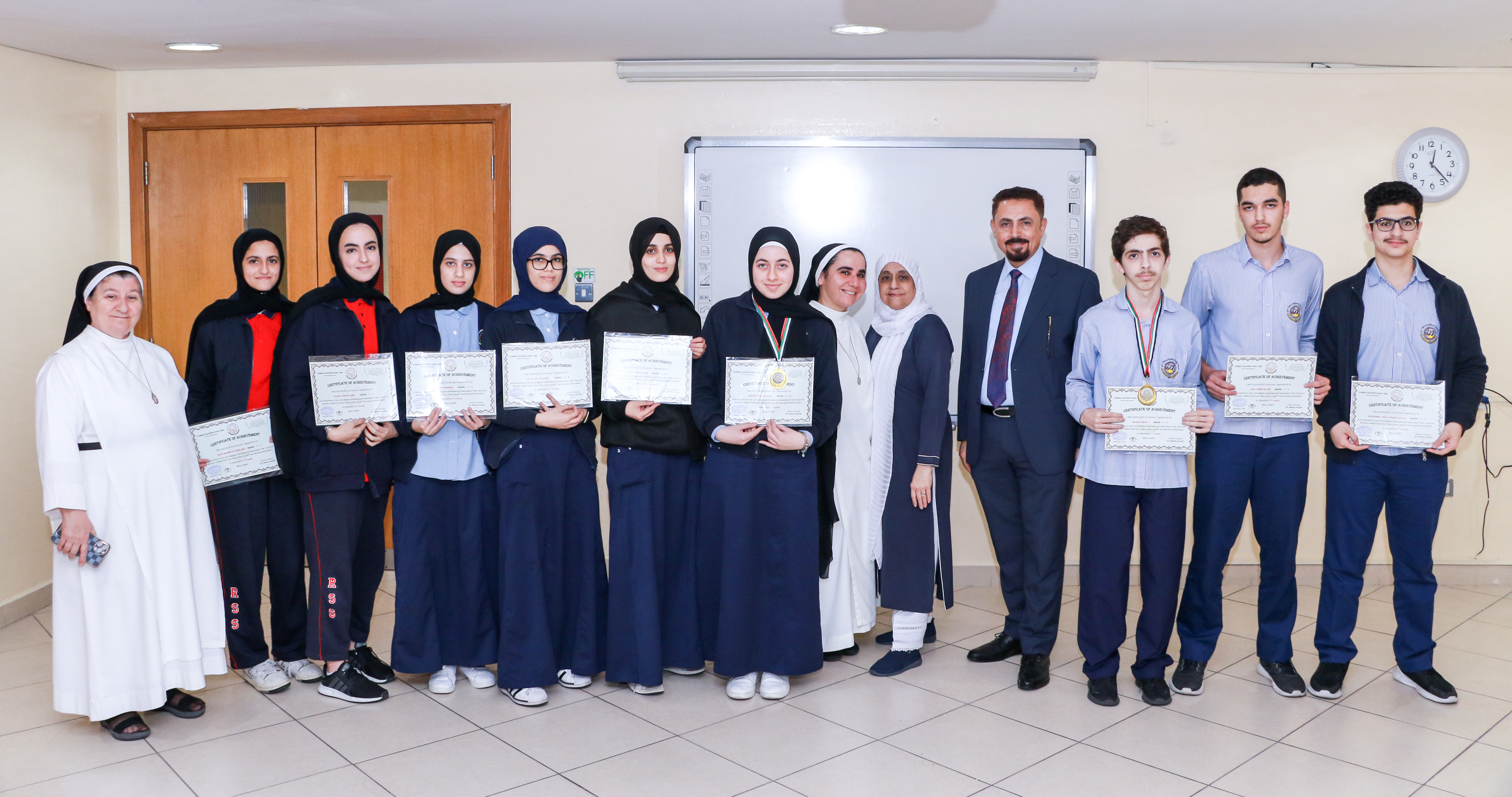 Results of the Creative Writing Competition - Grades (1 - 12 ) 2022 - 2023 by the English Department