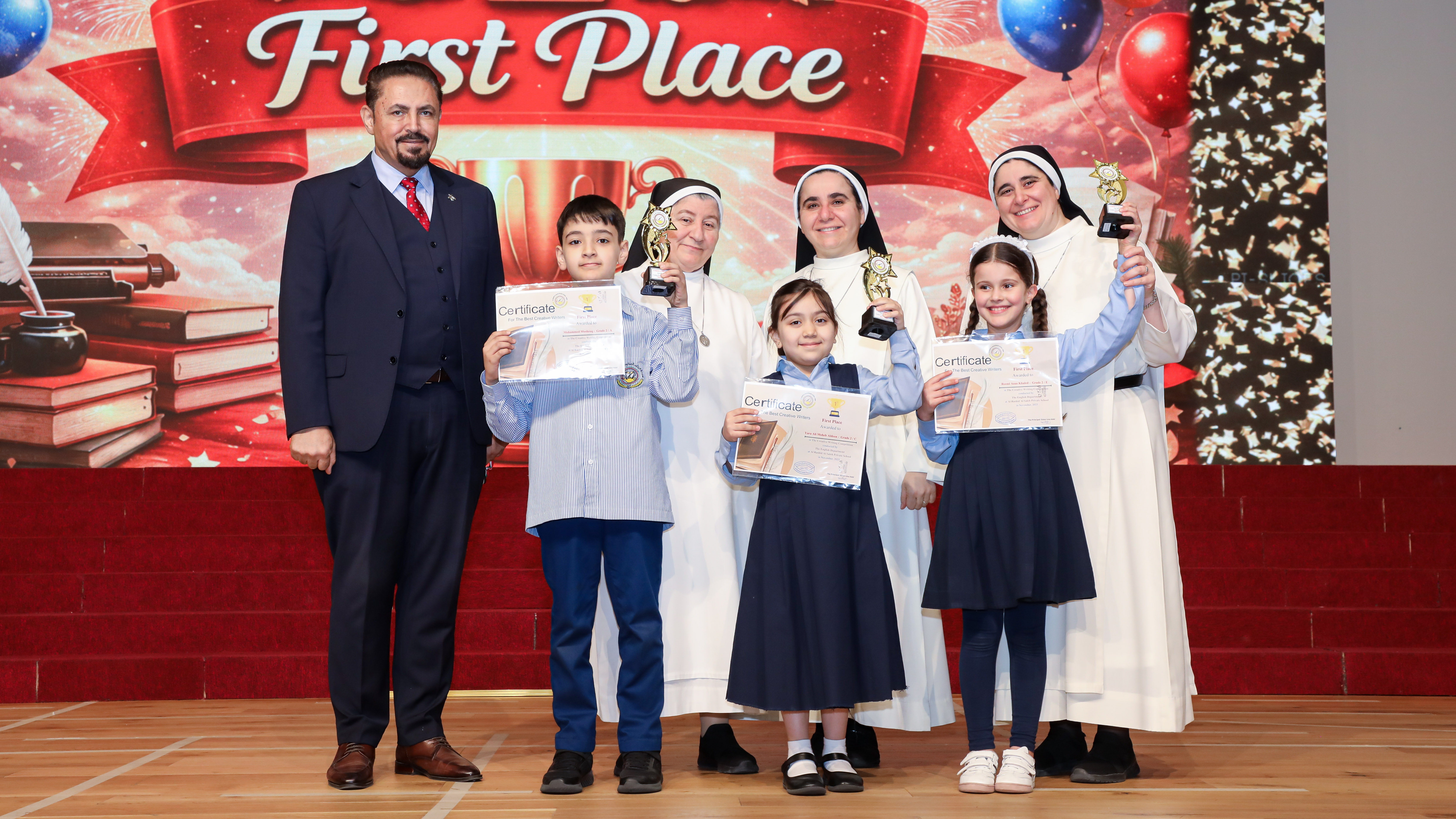 (12-Winners of the Creative Writing Competition - Grade(1