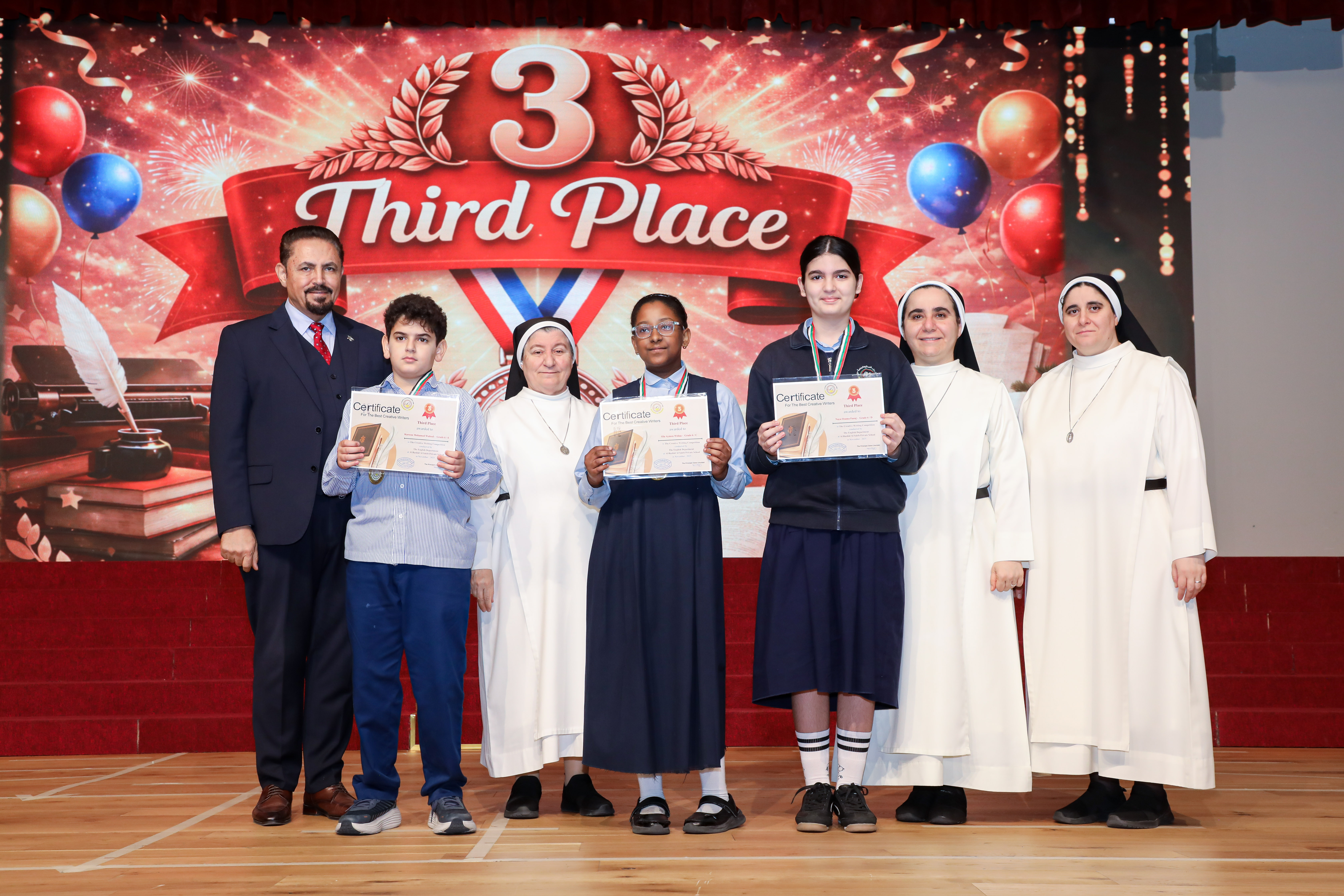 (12-Winners of the Creative Writing Competition - Grade(1