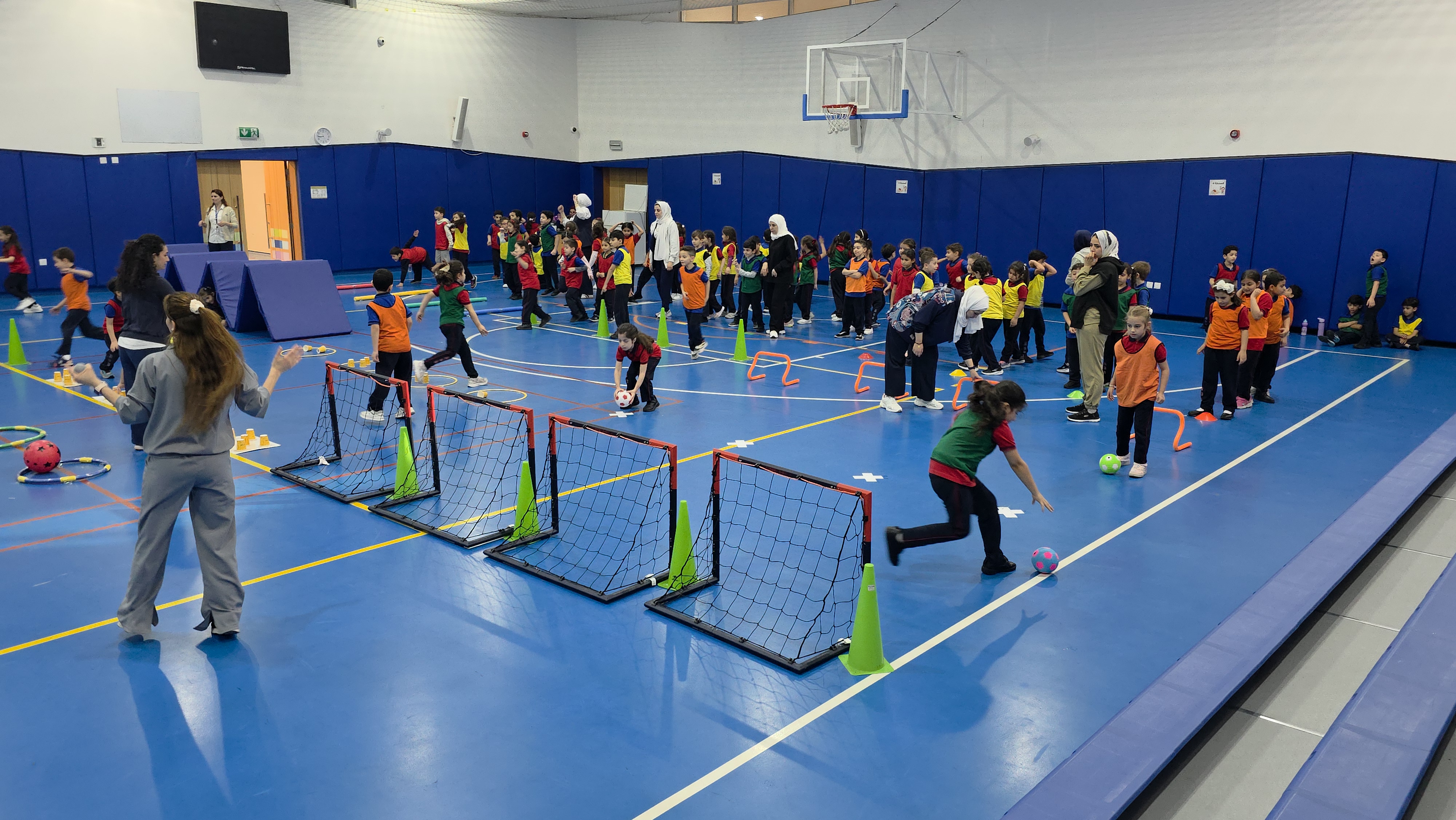 اليوم الرياضي للصف الأول 