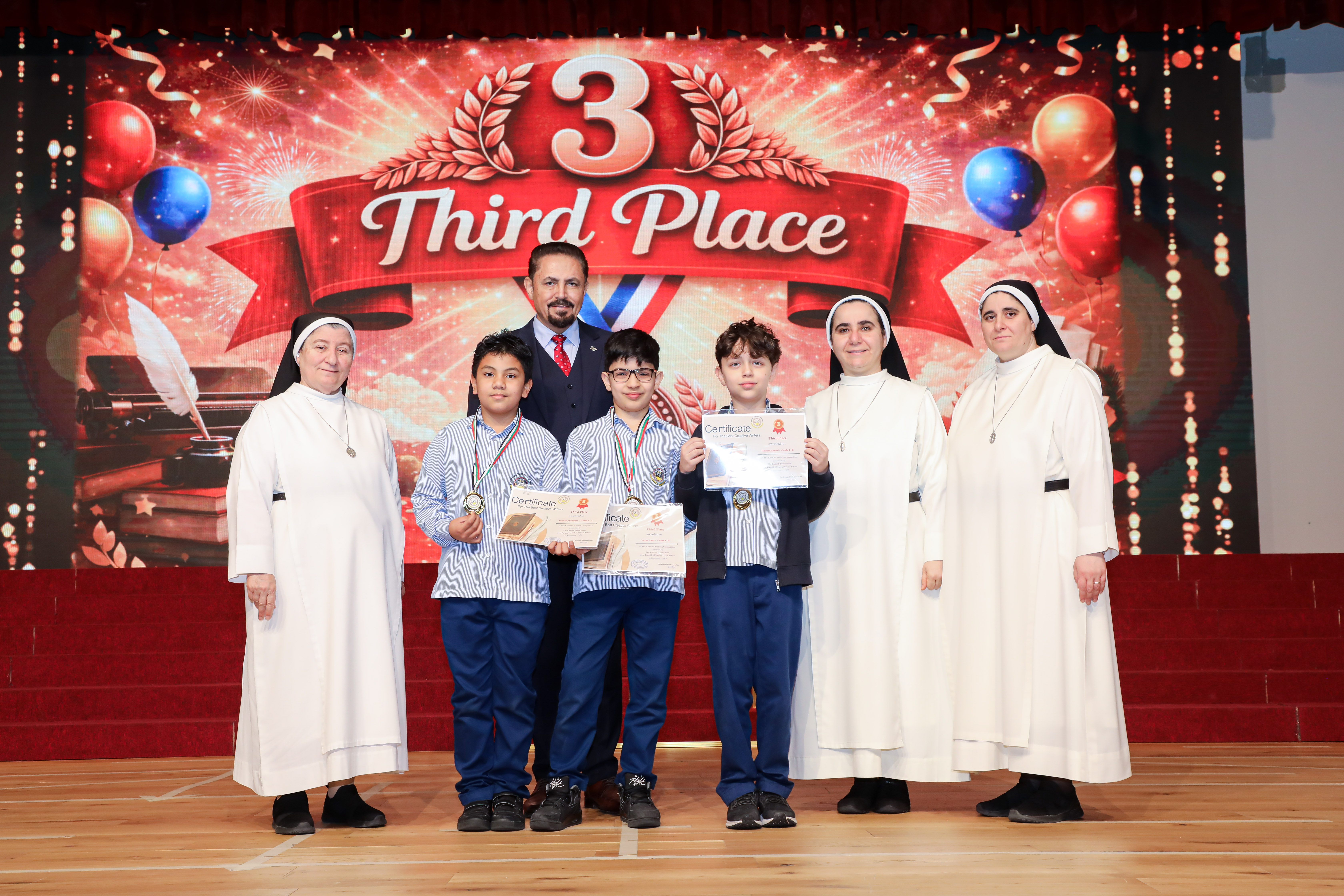 (12-Winners of the Creative Writing Competition - Grade(1