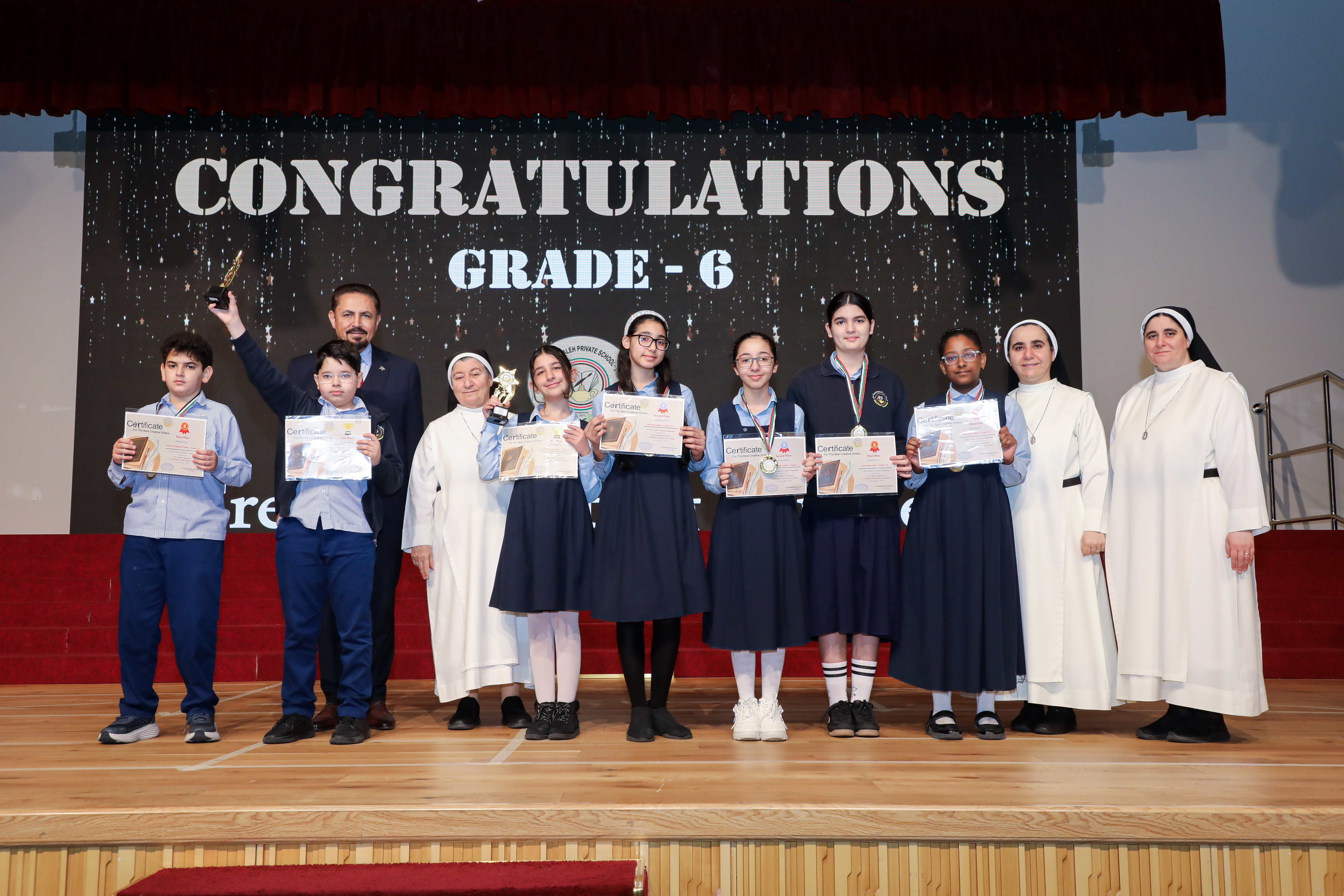 (12-Winners of the Creative Writing Competition - Grade(1