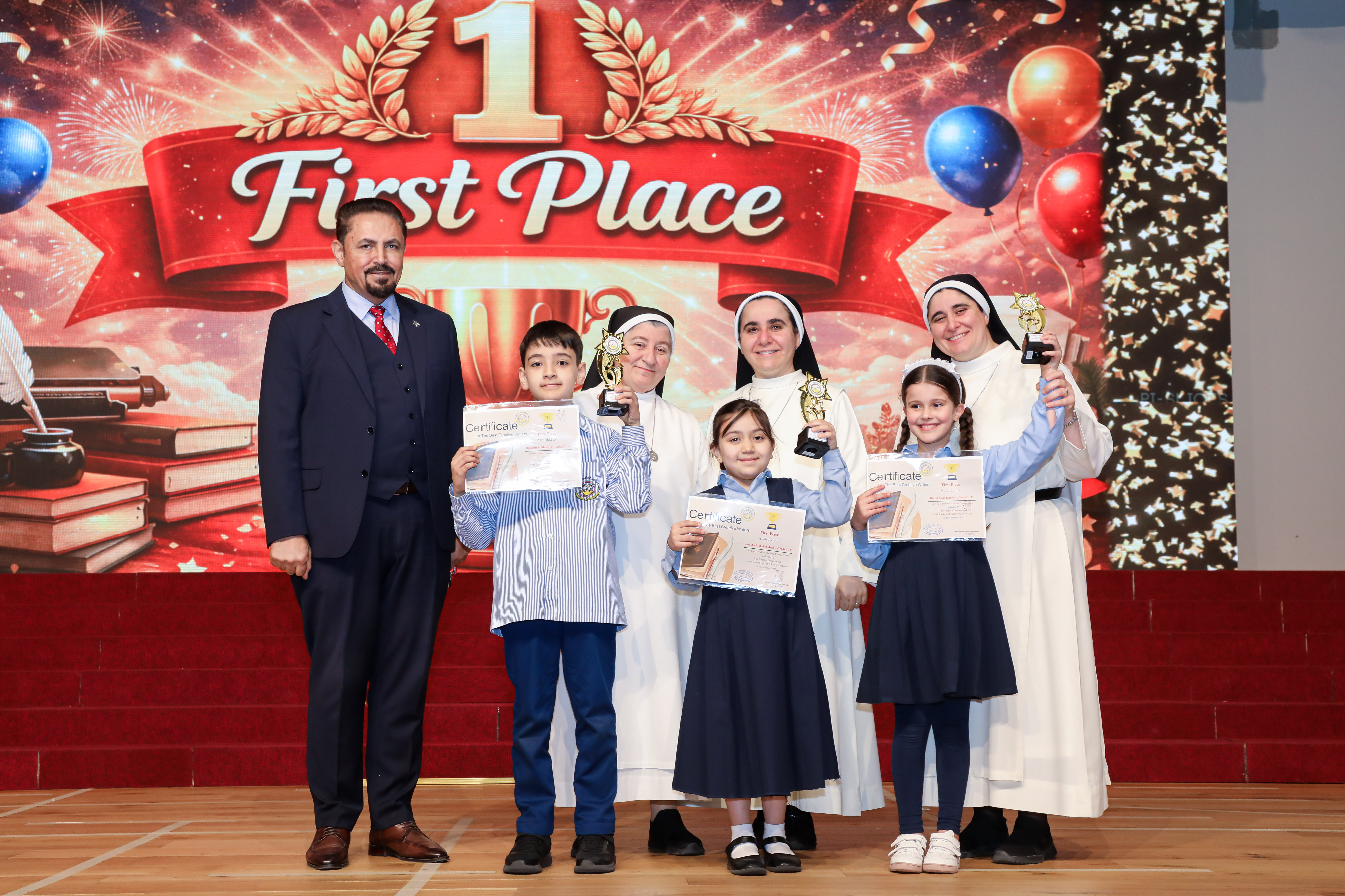 (12-Winners of the Creative Writing Competition - Grade(1