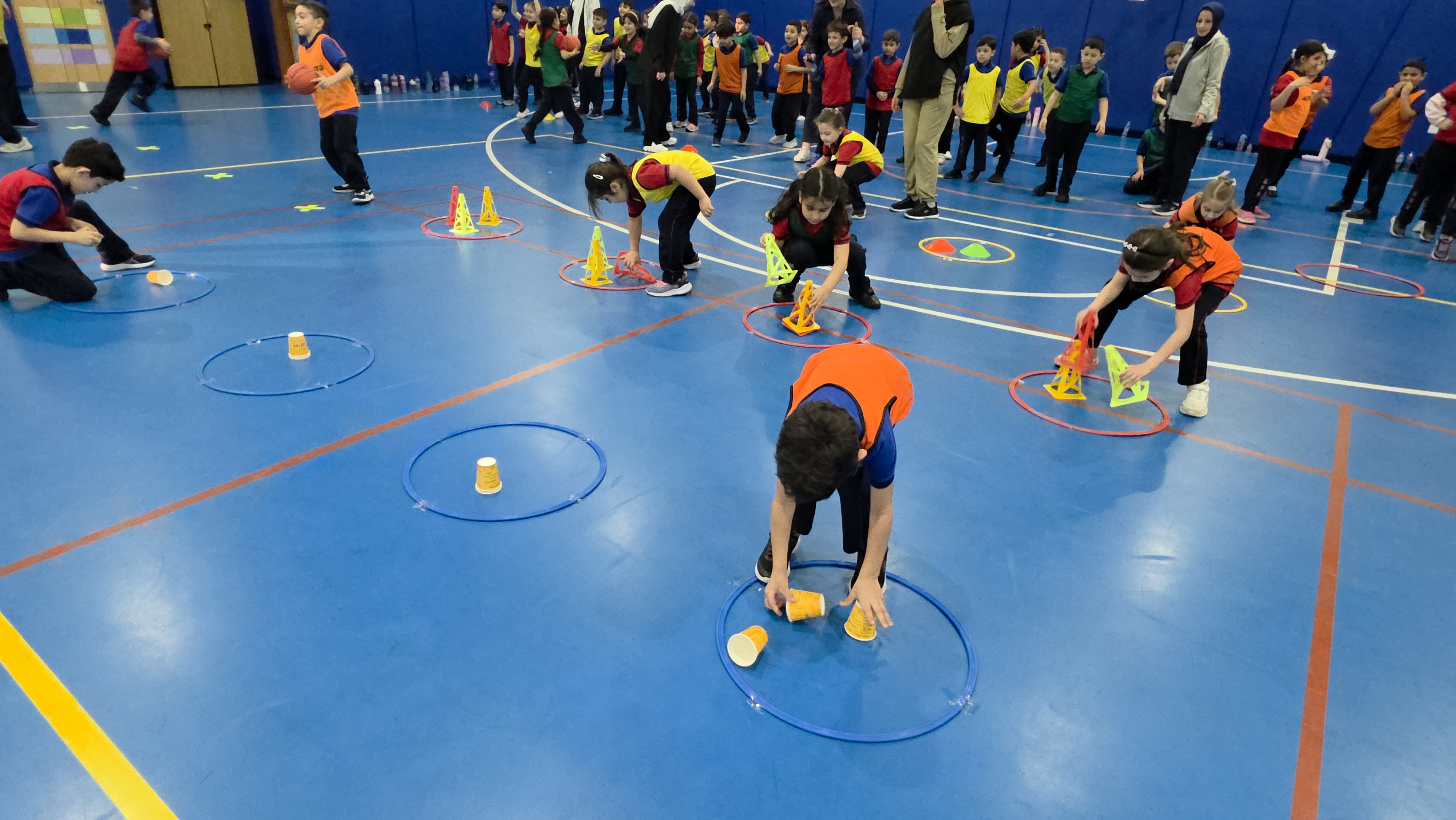 اليوم الرياضي للصف الأول 