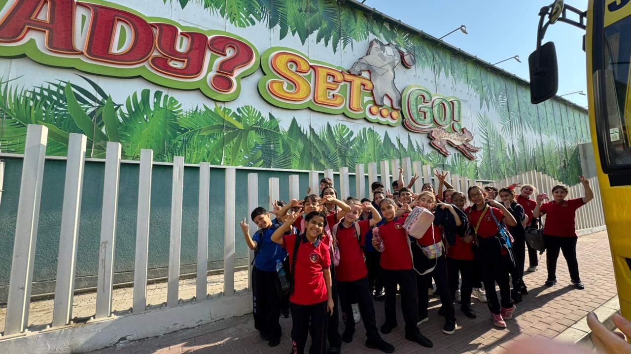 رحلة ترفيهية لطلبة الصف الثالث إلى Ready Set Go في دبي