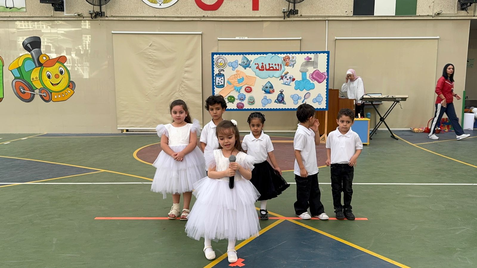 اذاعة مدرسية للروضة الأولى بعنوان النظافة