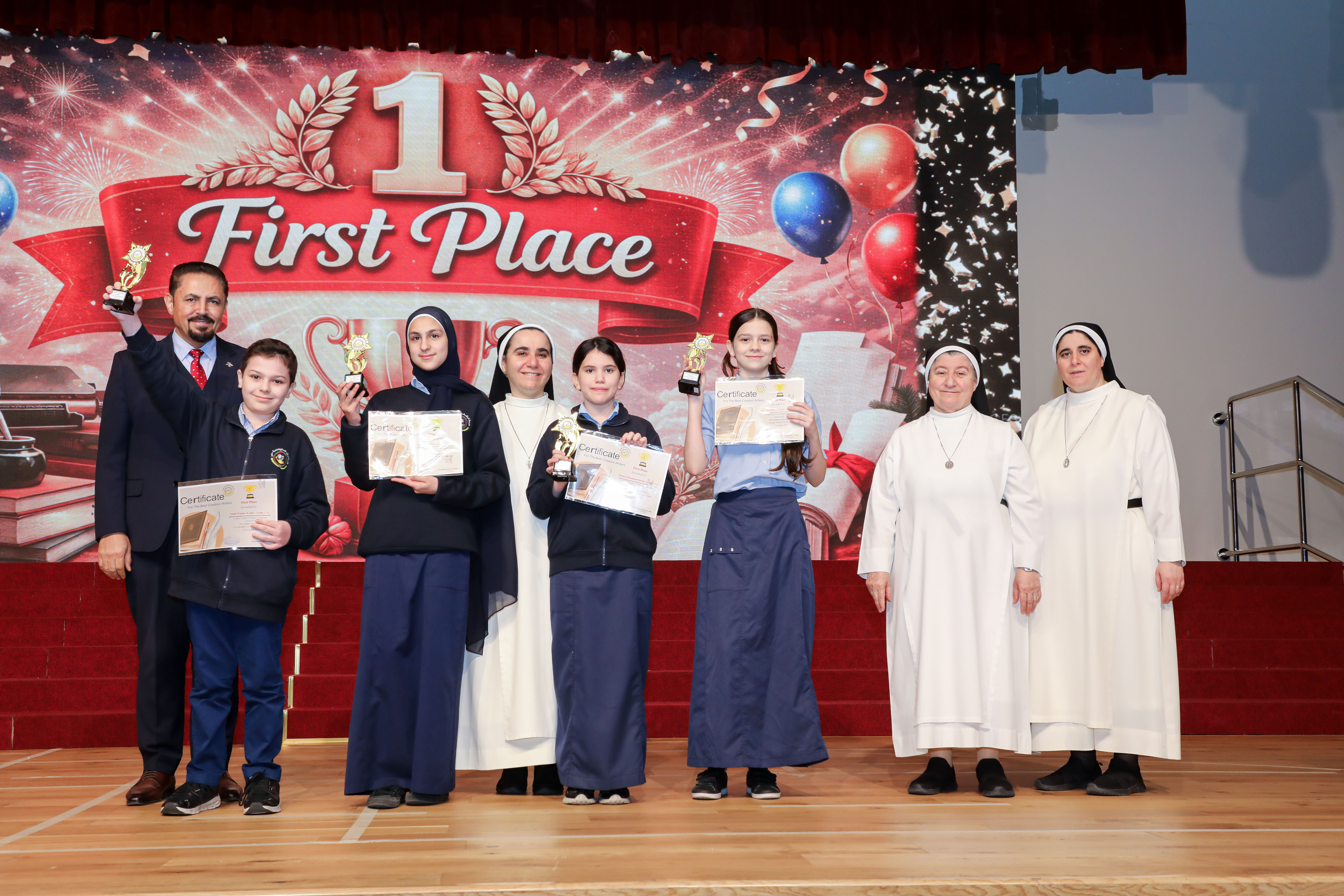 (12-Winners of the Creative Writing Competition - Grade(1