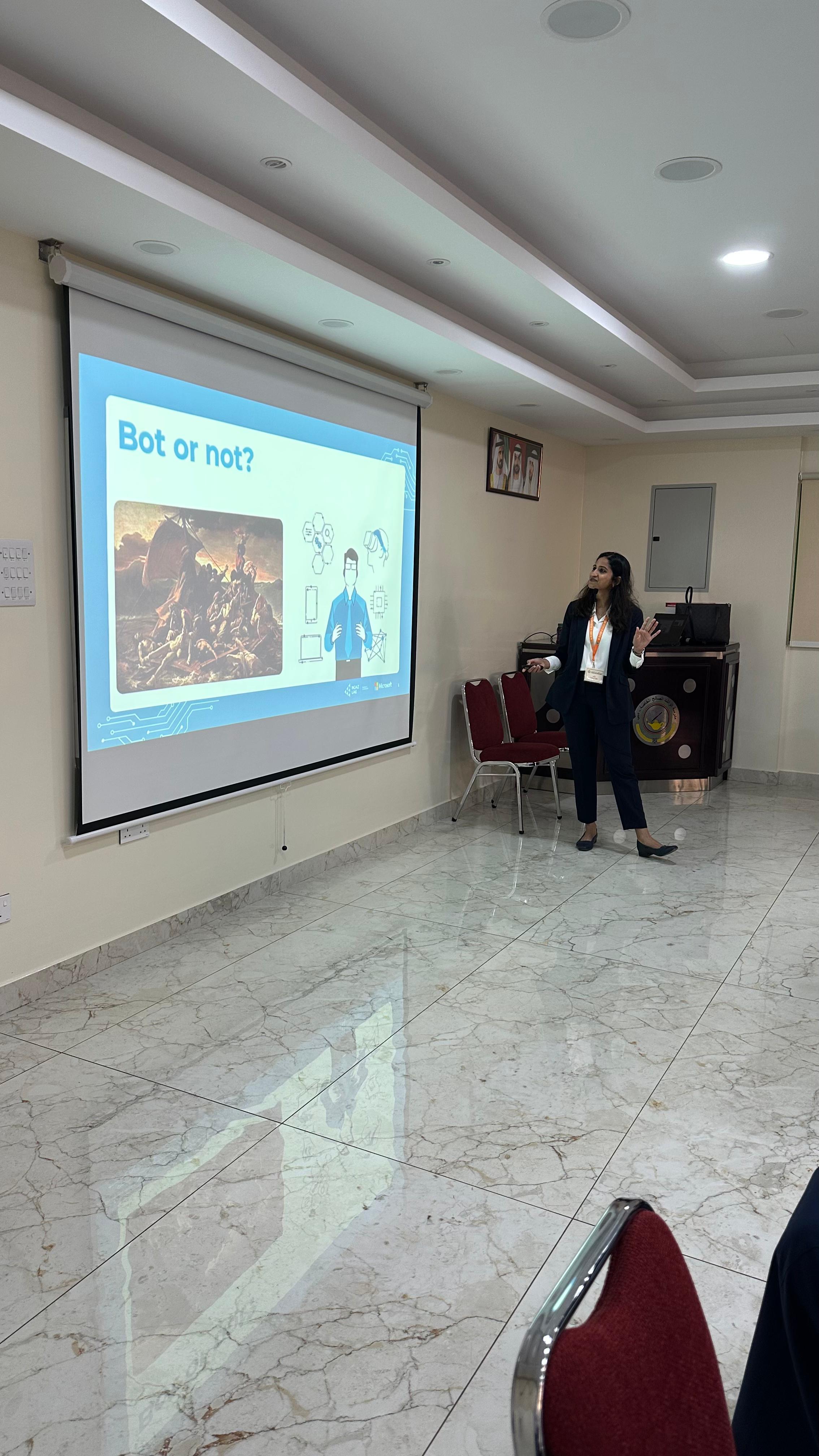  ورشة مميزة حول الذكاء الاصطناعي من مايكروسوفت بالتعاون مع مؤسسة إنجاز الإمارات