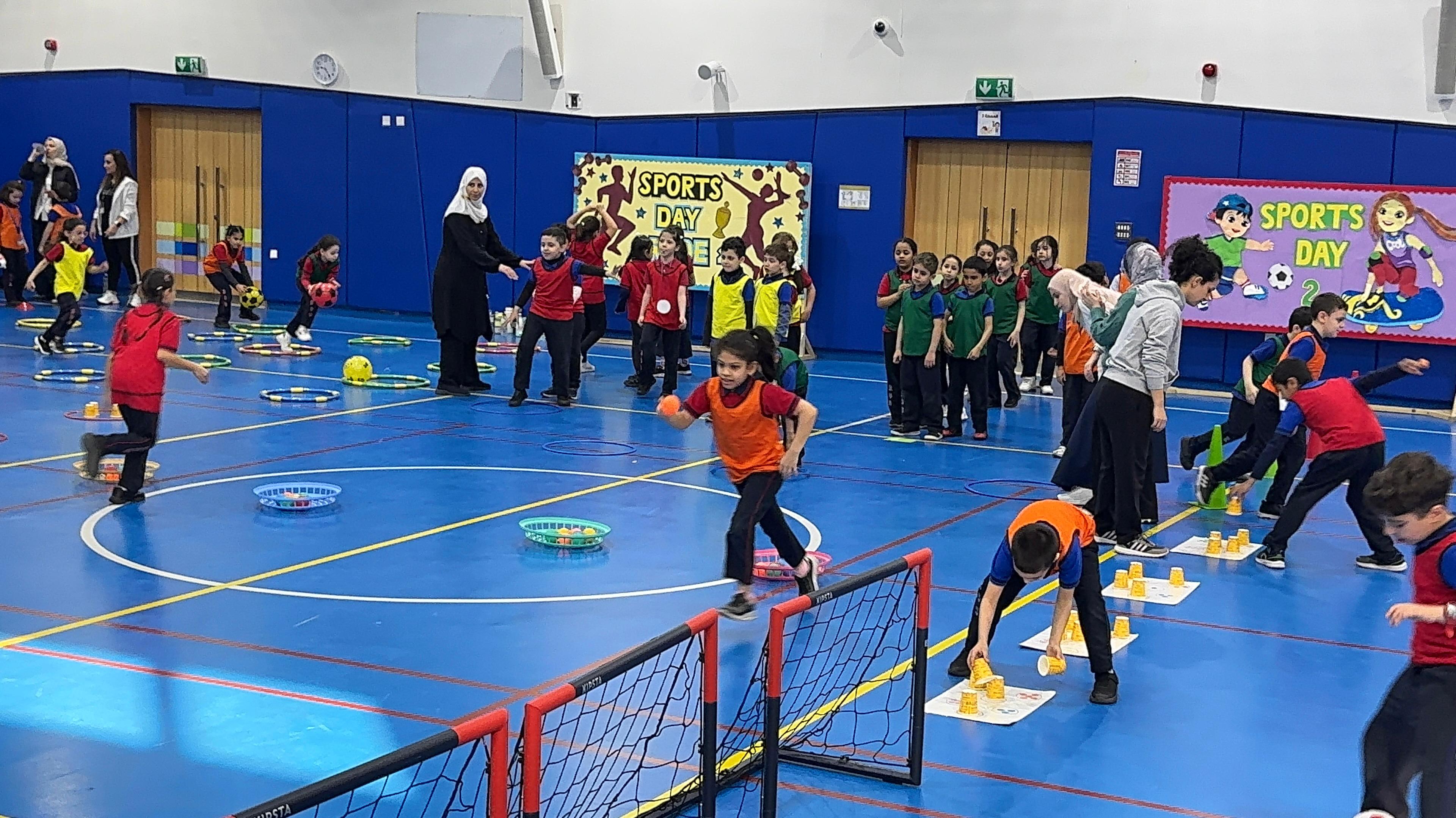 اليوم الرياضي للصف الثاني