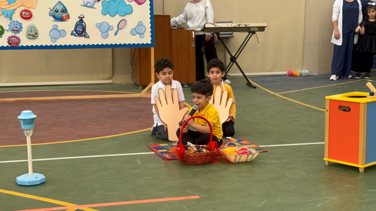 اذاعة مدرسية للروضة الأولى بعنوان النظافة