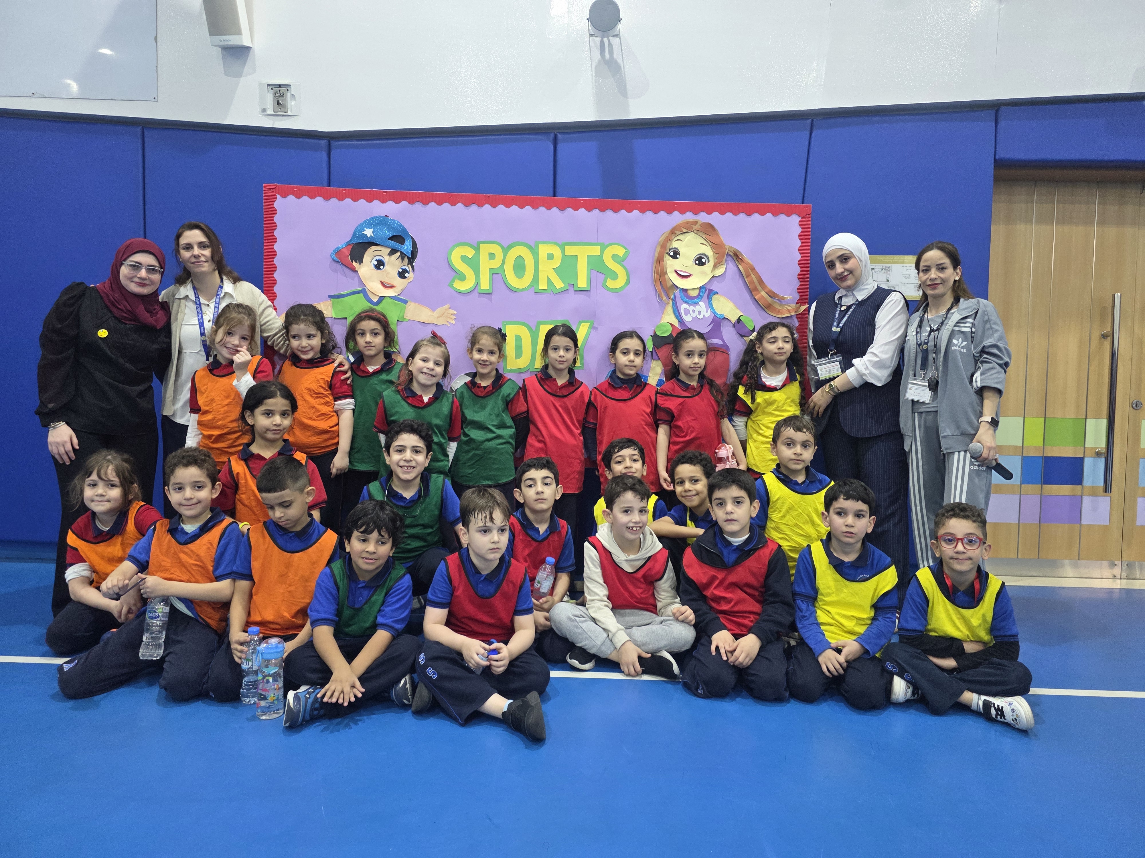 اليوم الرياضي للصف الأول 