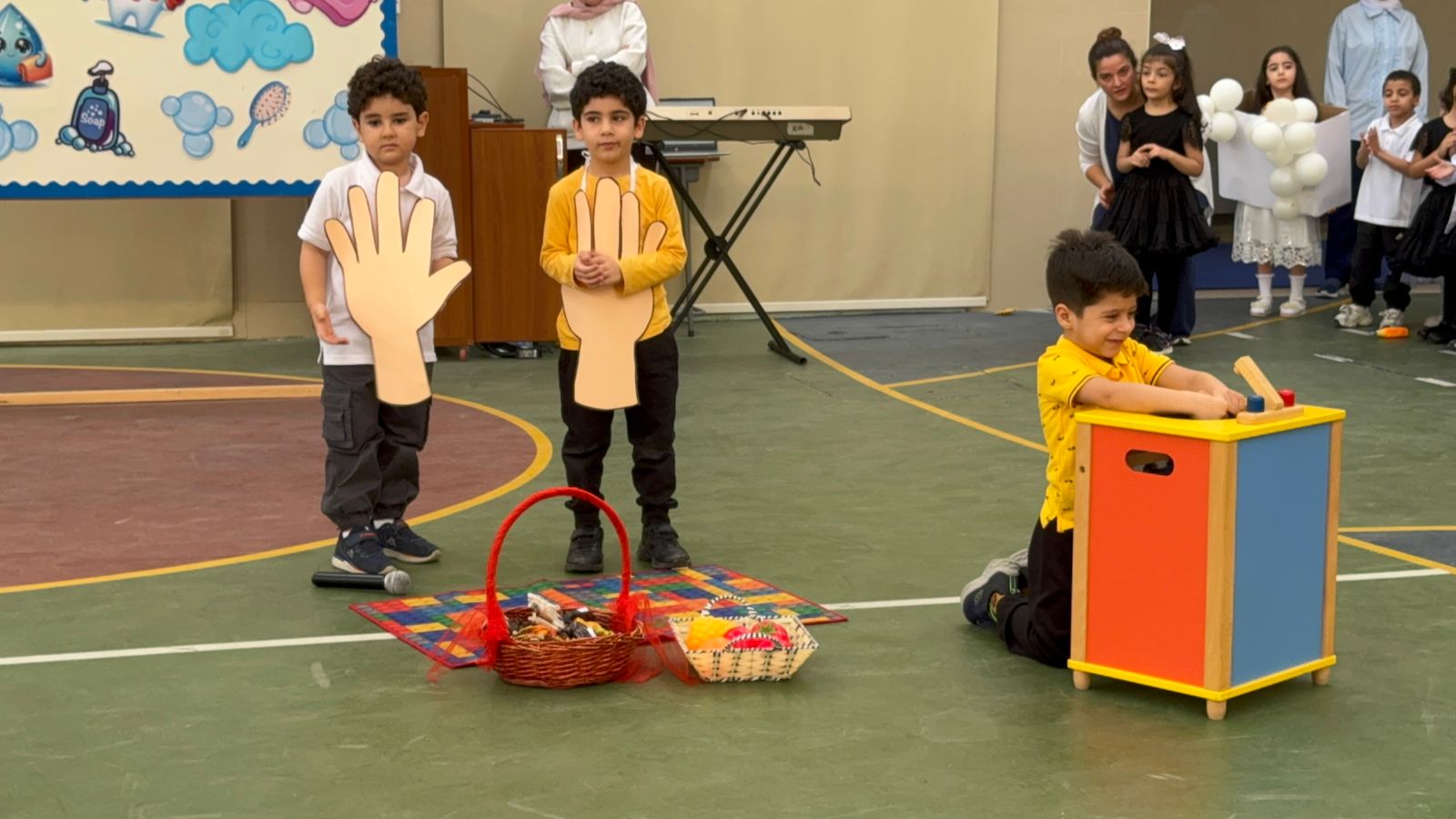 اذاعة مدرسية للروضة الأولى بعنوان النظافة