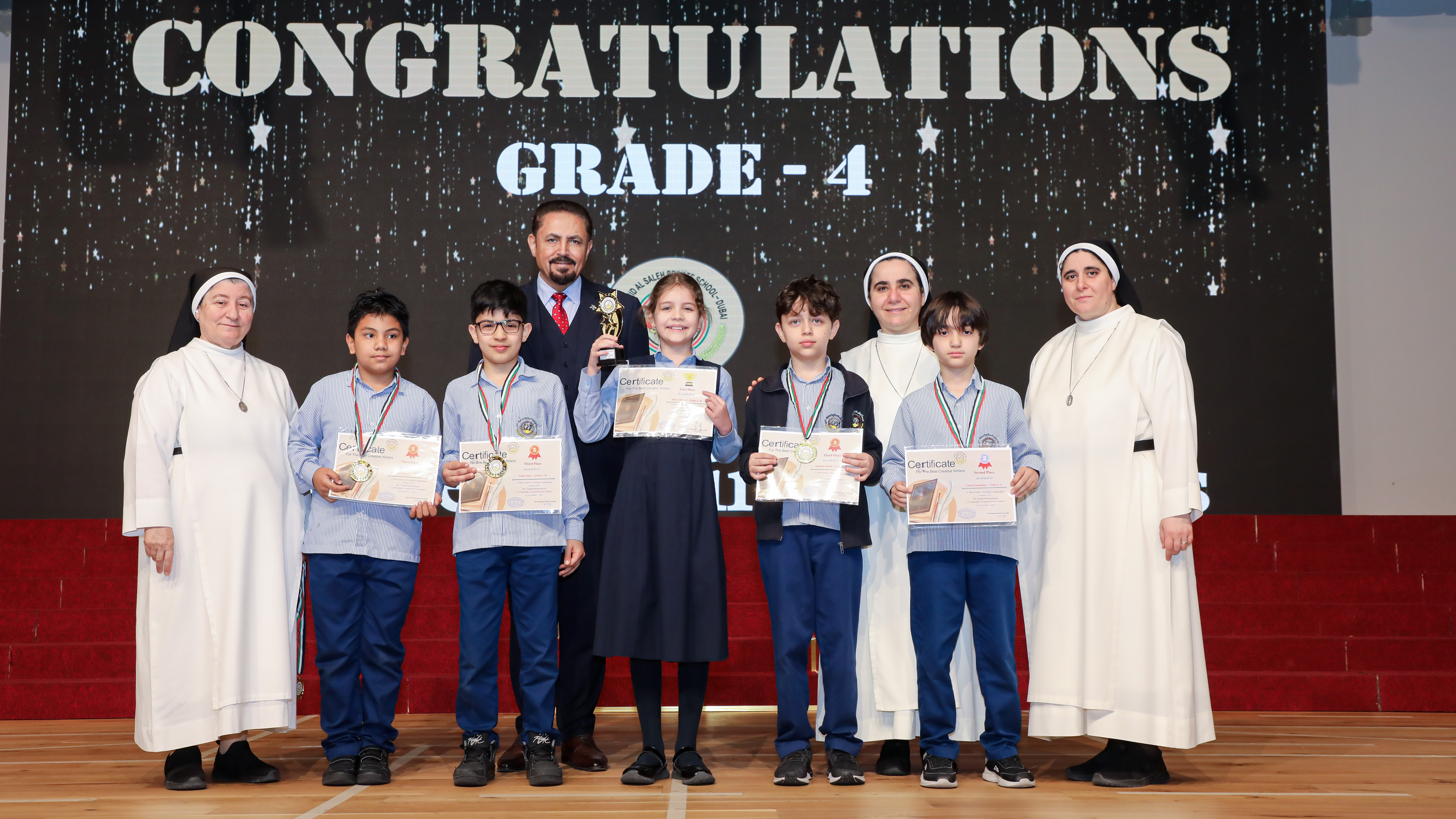 (12-Winners of the Creative Writing Competition - Grade(1