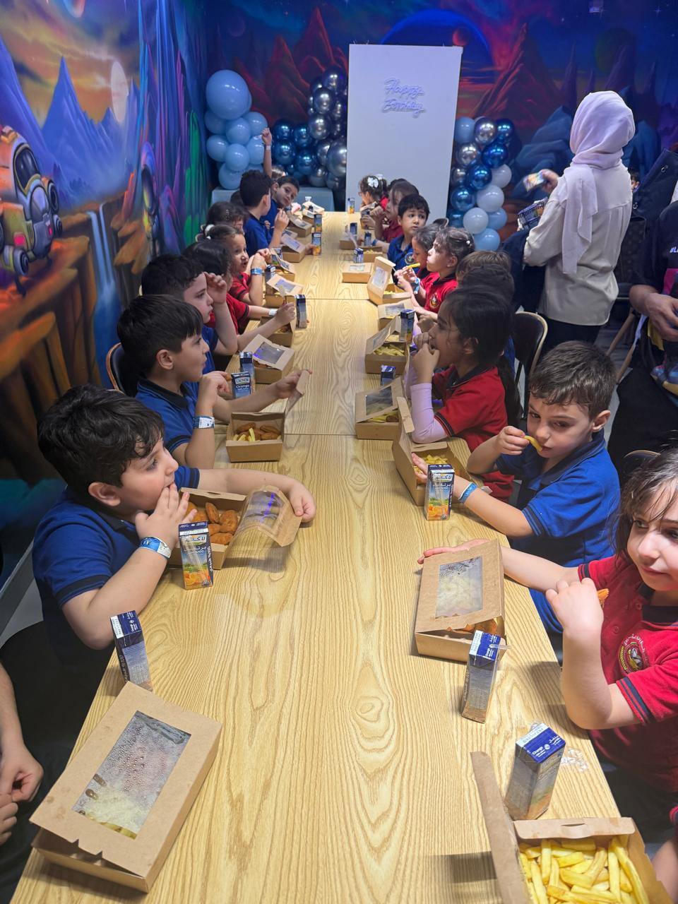 رحلة ترفيهية لطلبة الروضة الثانية إلى Black bunny في دبي