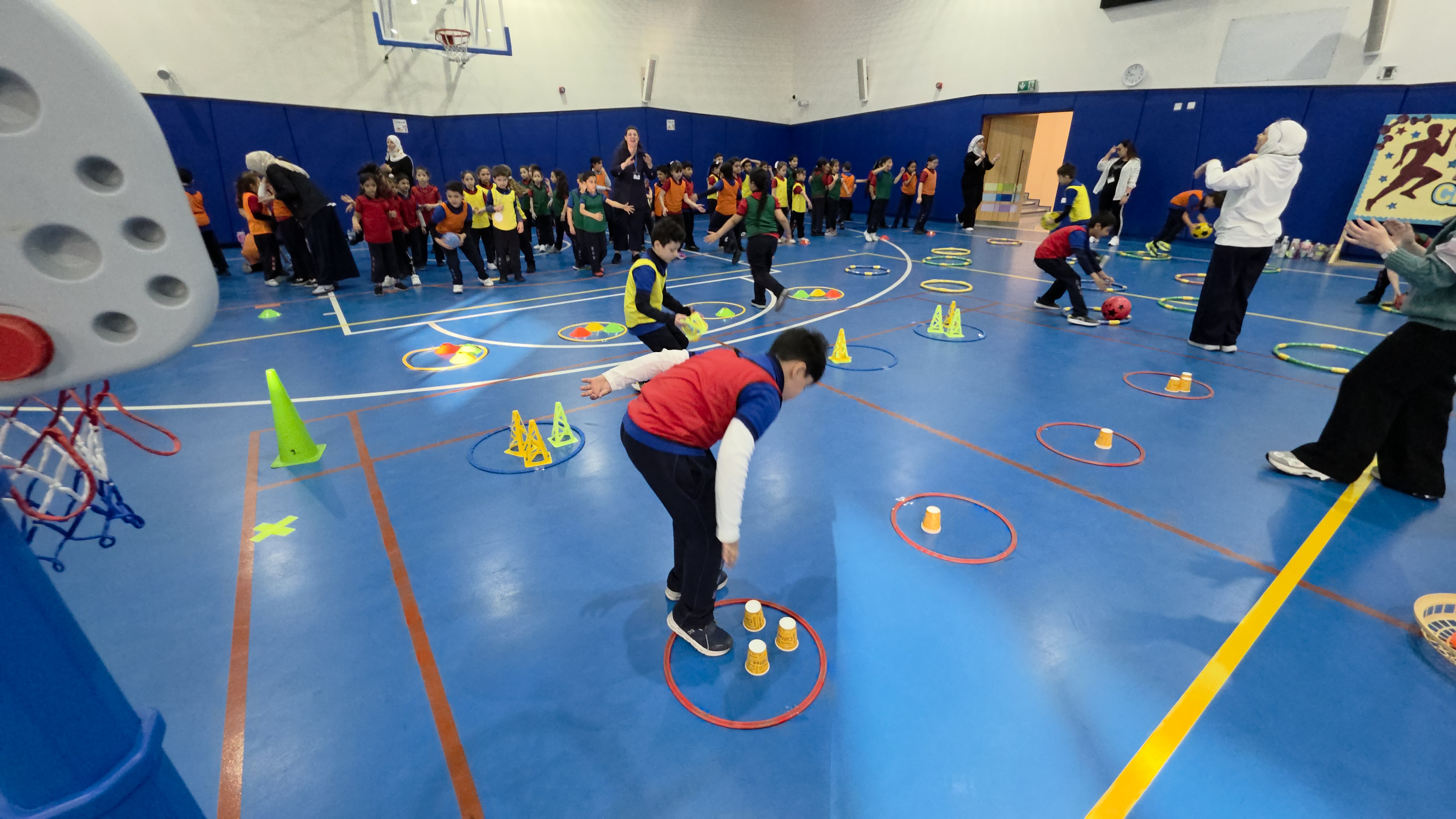 اليوم الرياضي للصف الثاني