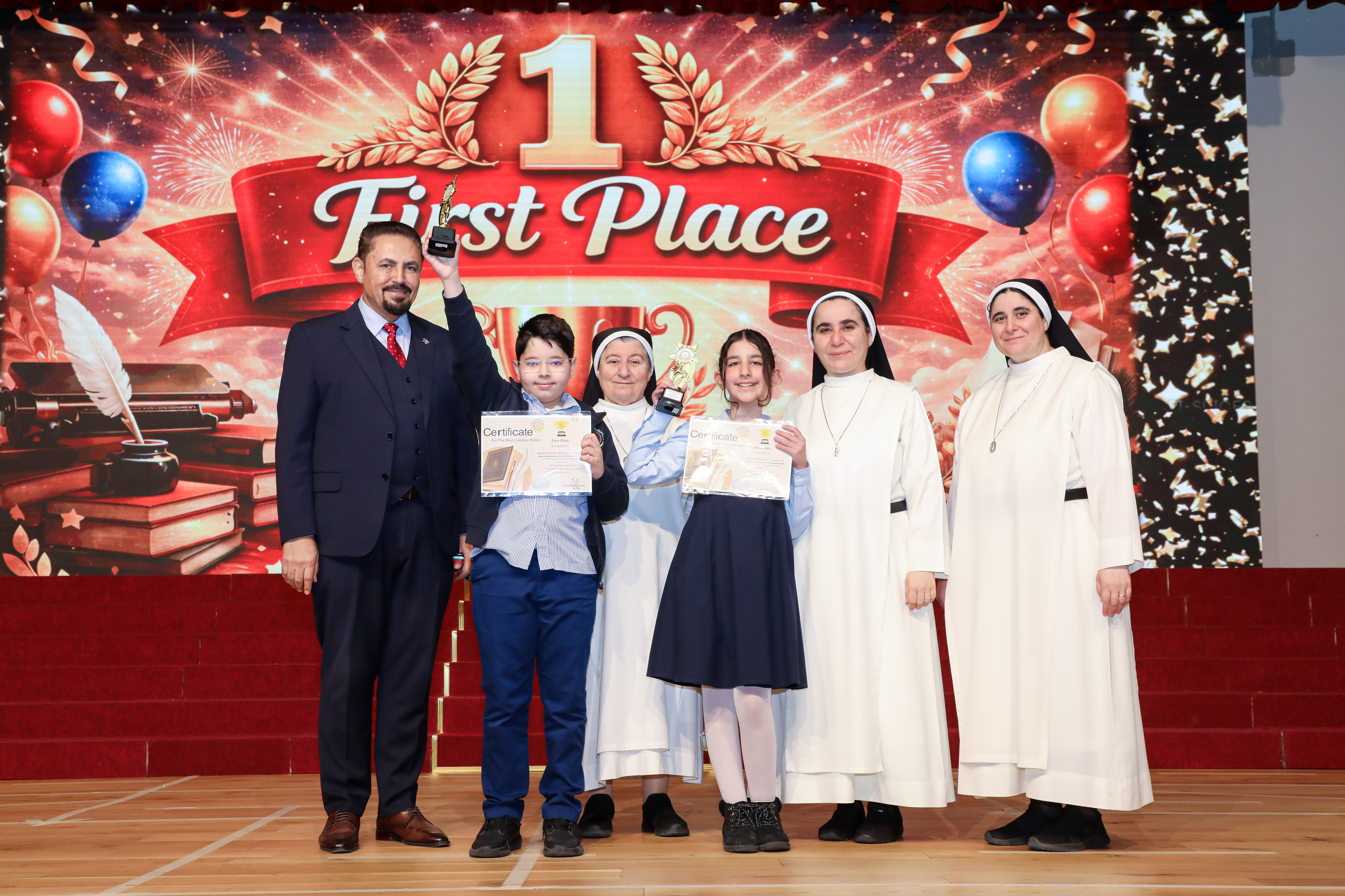 (12-Winners of the Creative Writing Competition - Grade(1