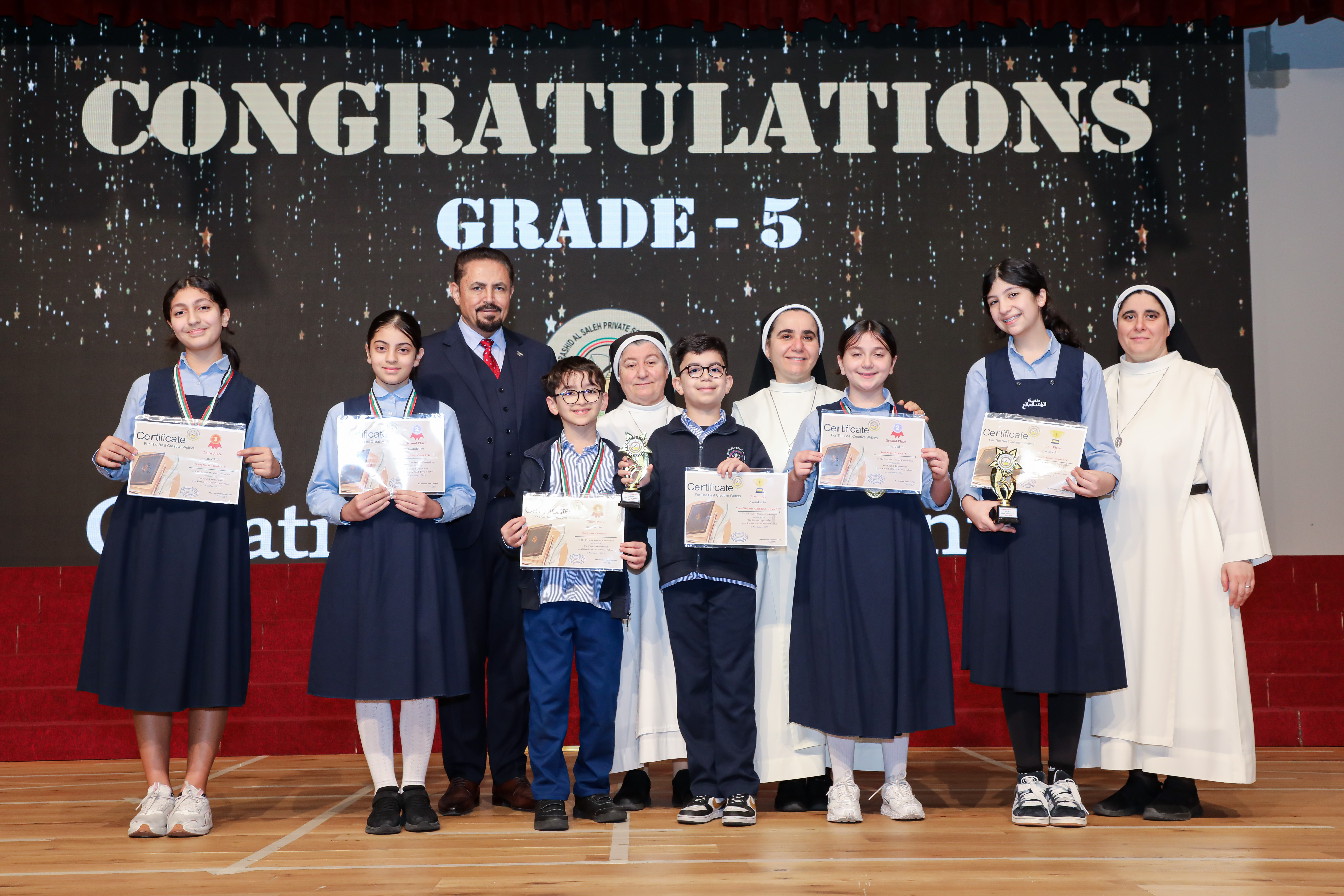 (12-Winners of the Creative Writing Competition - Grade(1