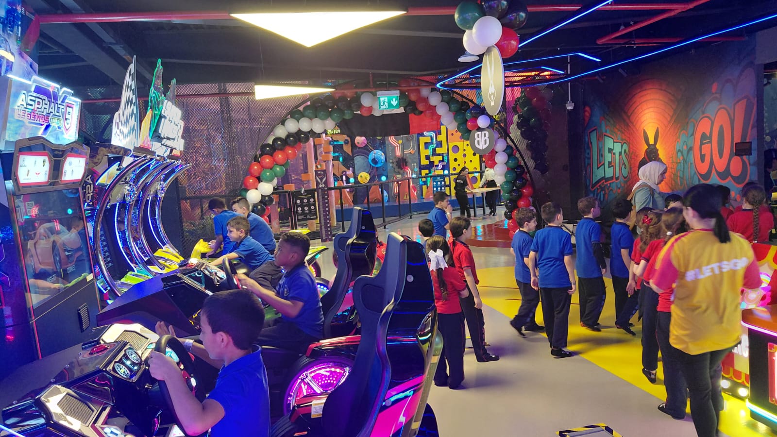 رحلة ترفيهية لطلاب الصف الثاني الى black bunny في القوز - دبي 