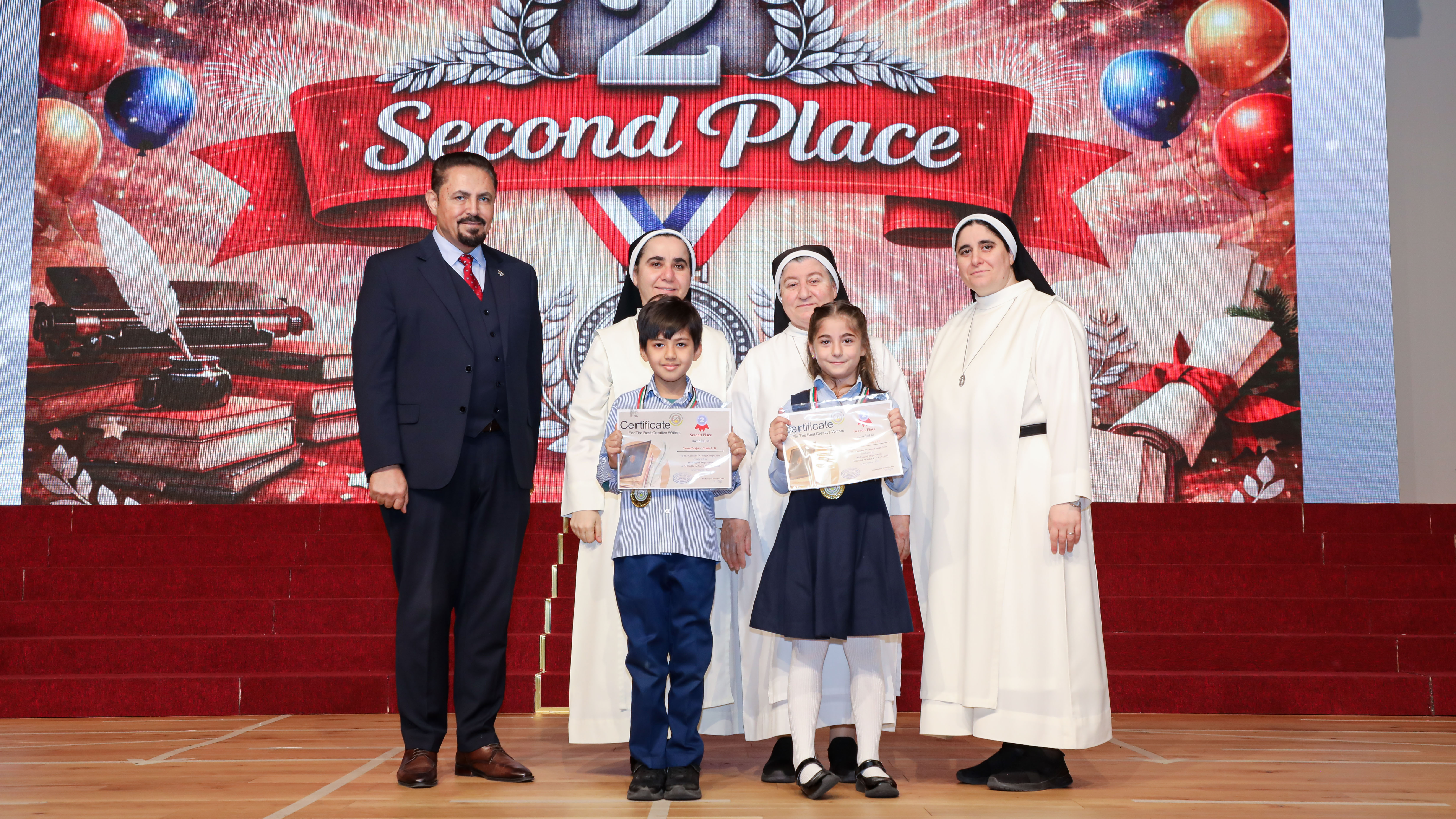 (12-Winners of the Creative Writing Competition - Grade(1