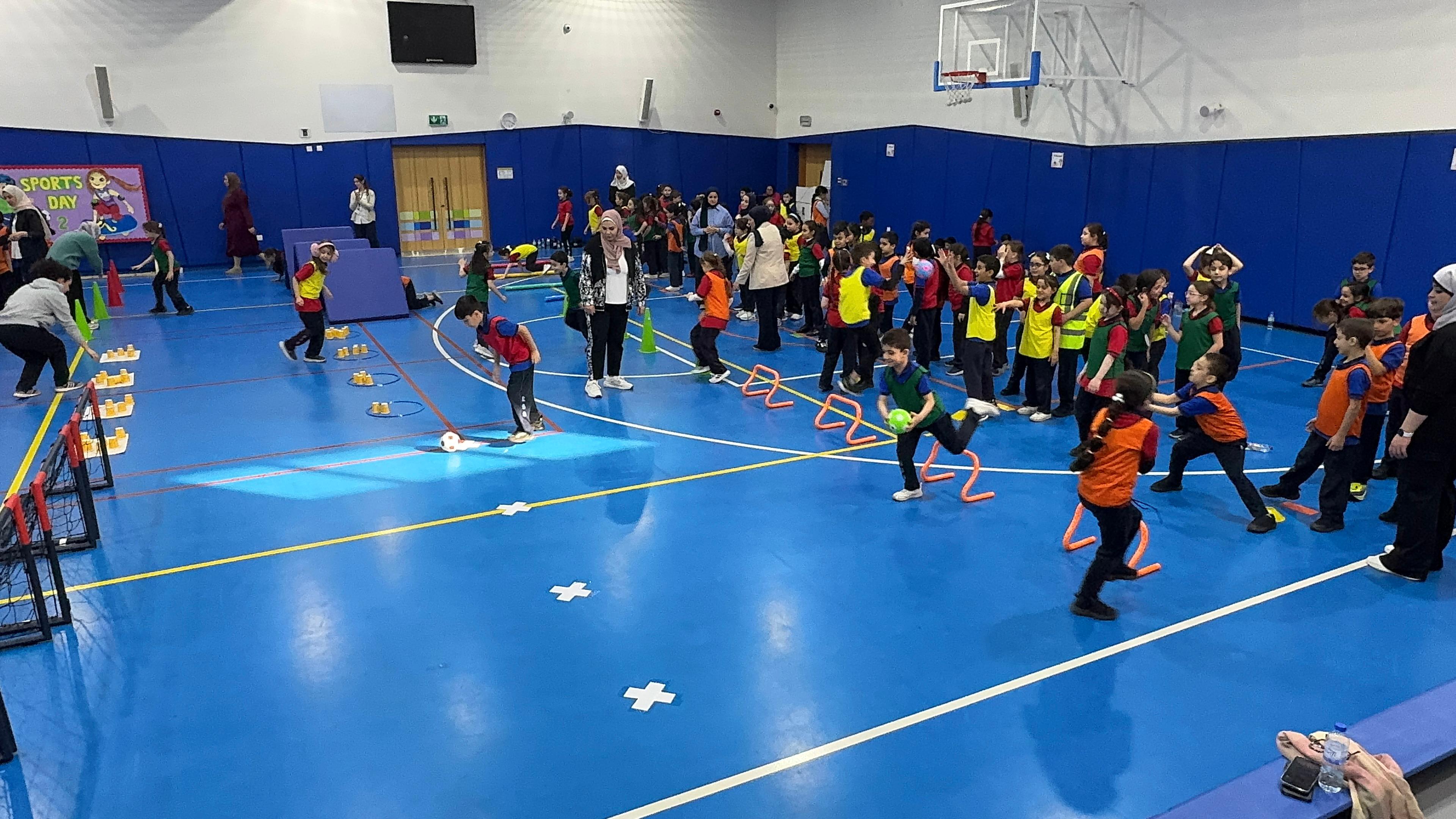 اليوم الرياضي للصف الثاني