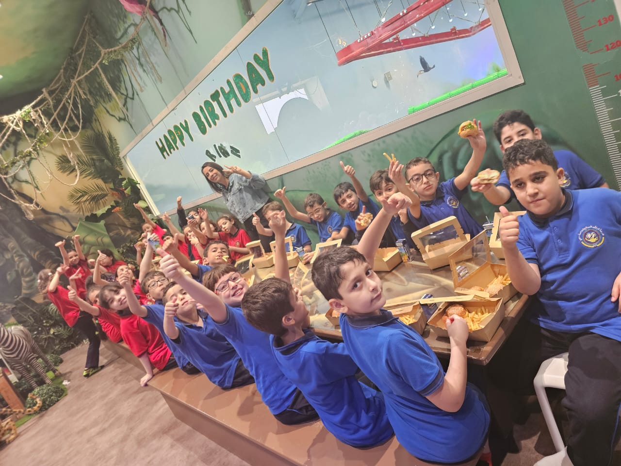 رحلة ترفيهية لطلبة الصف الثالث إلى Ready Set Go في دبي