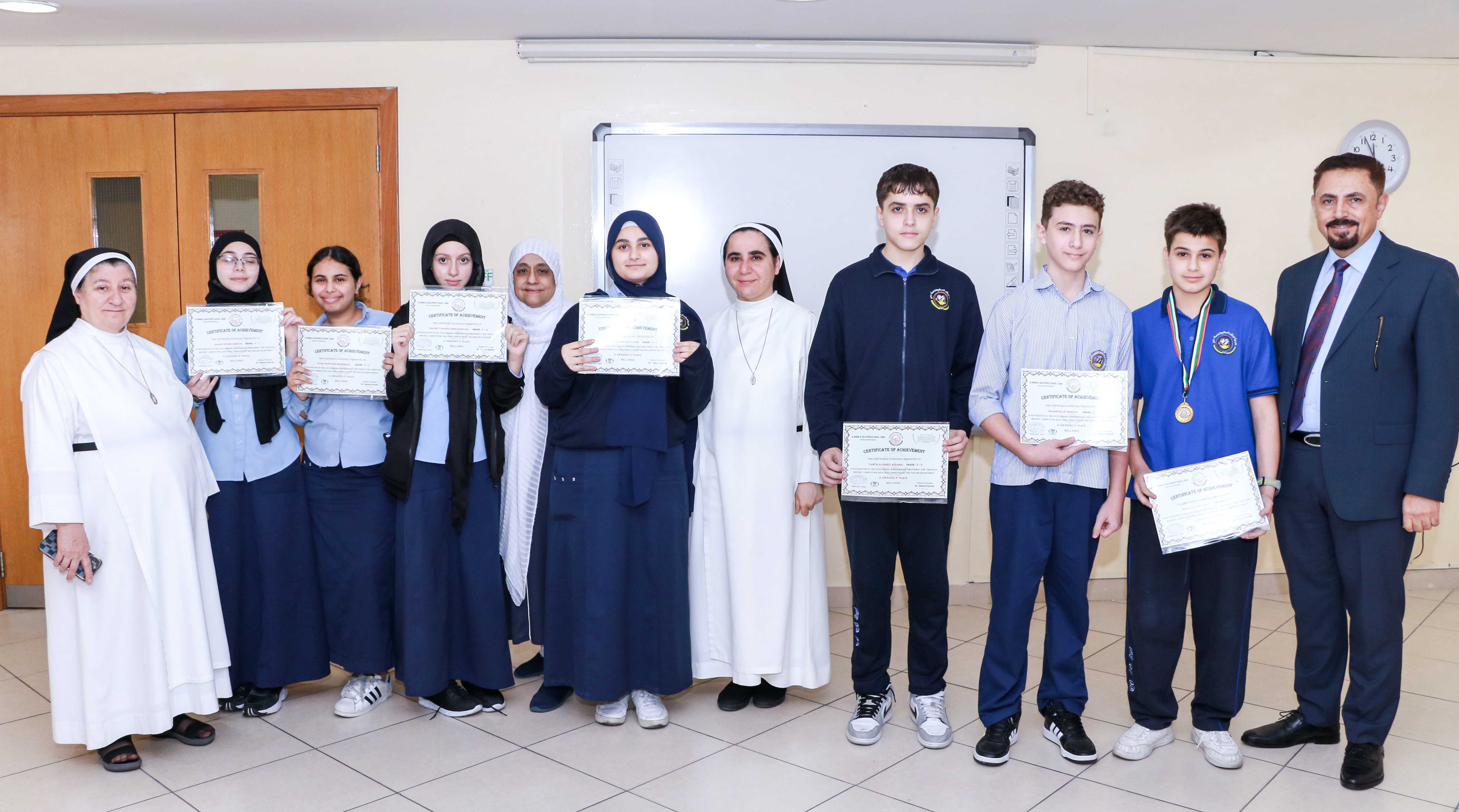 Results of the Creative Writing Competition - Grades (1 - 12 ) 2022 - 2023 by the English Department