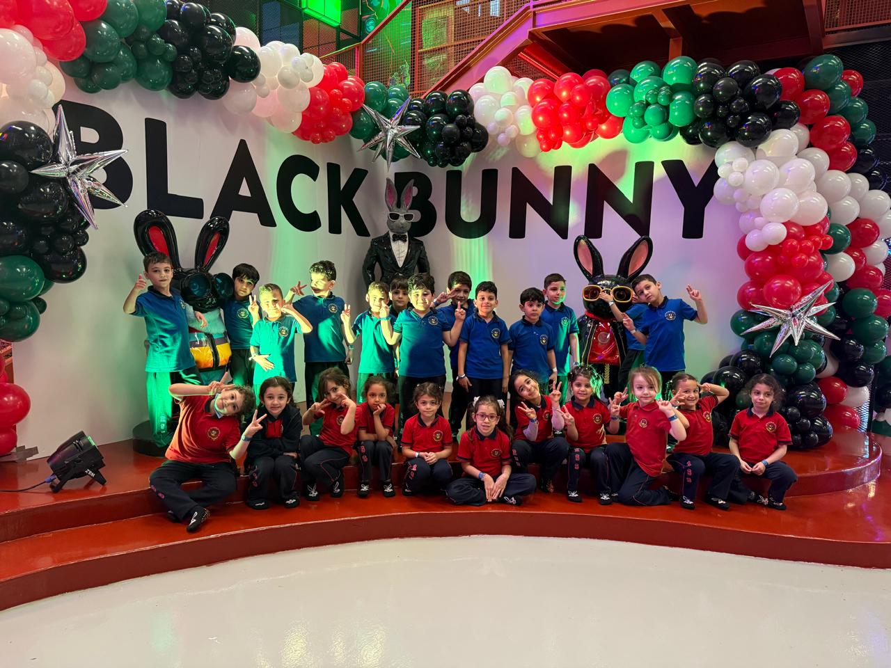 رحلة ترفيهية لطلبة الروضة الثانية إلى Black bunny في دبي
