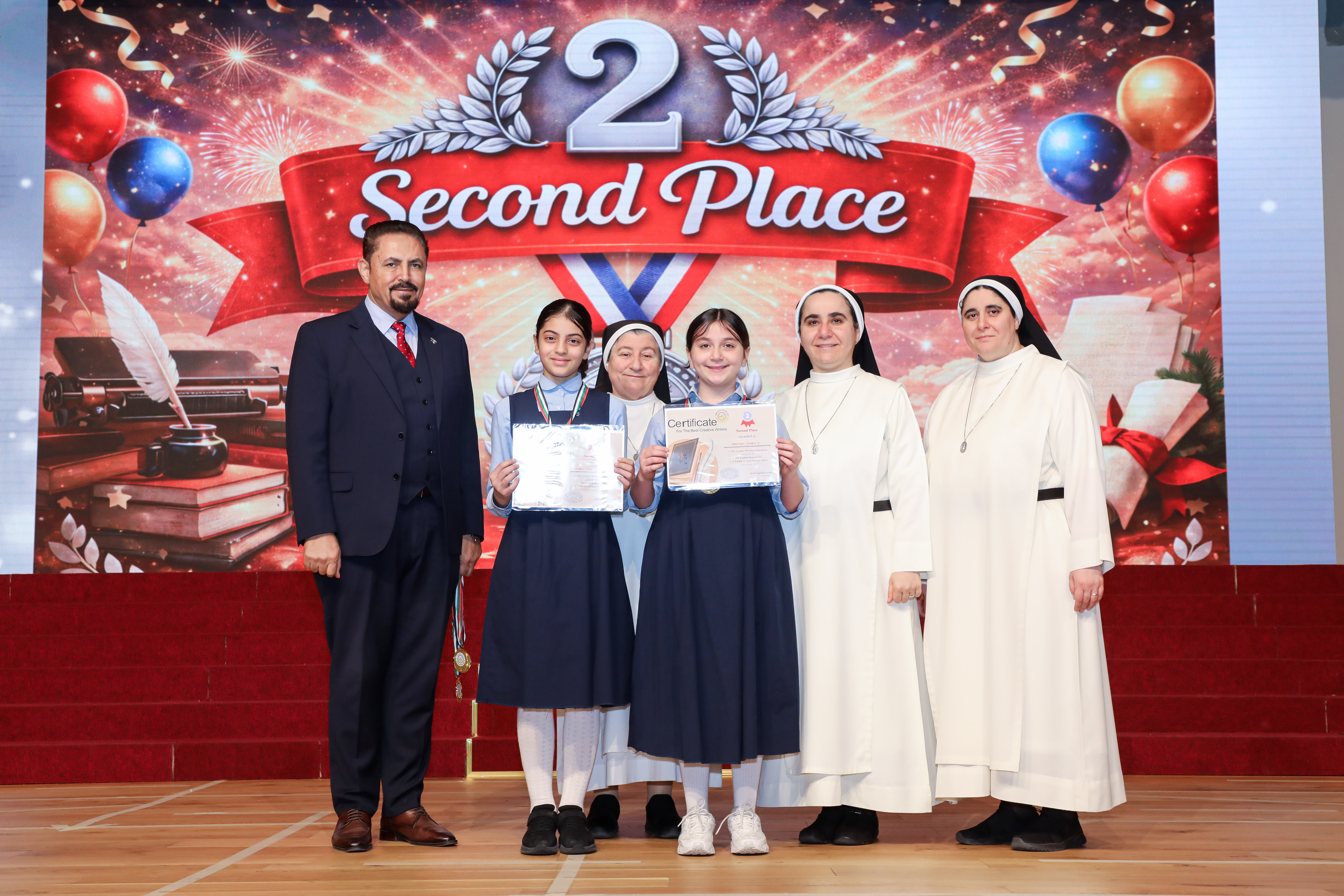 (12-Winners of the Creative Writing Competition - Grade(1