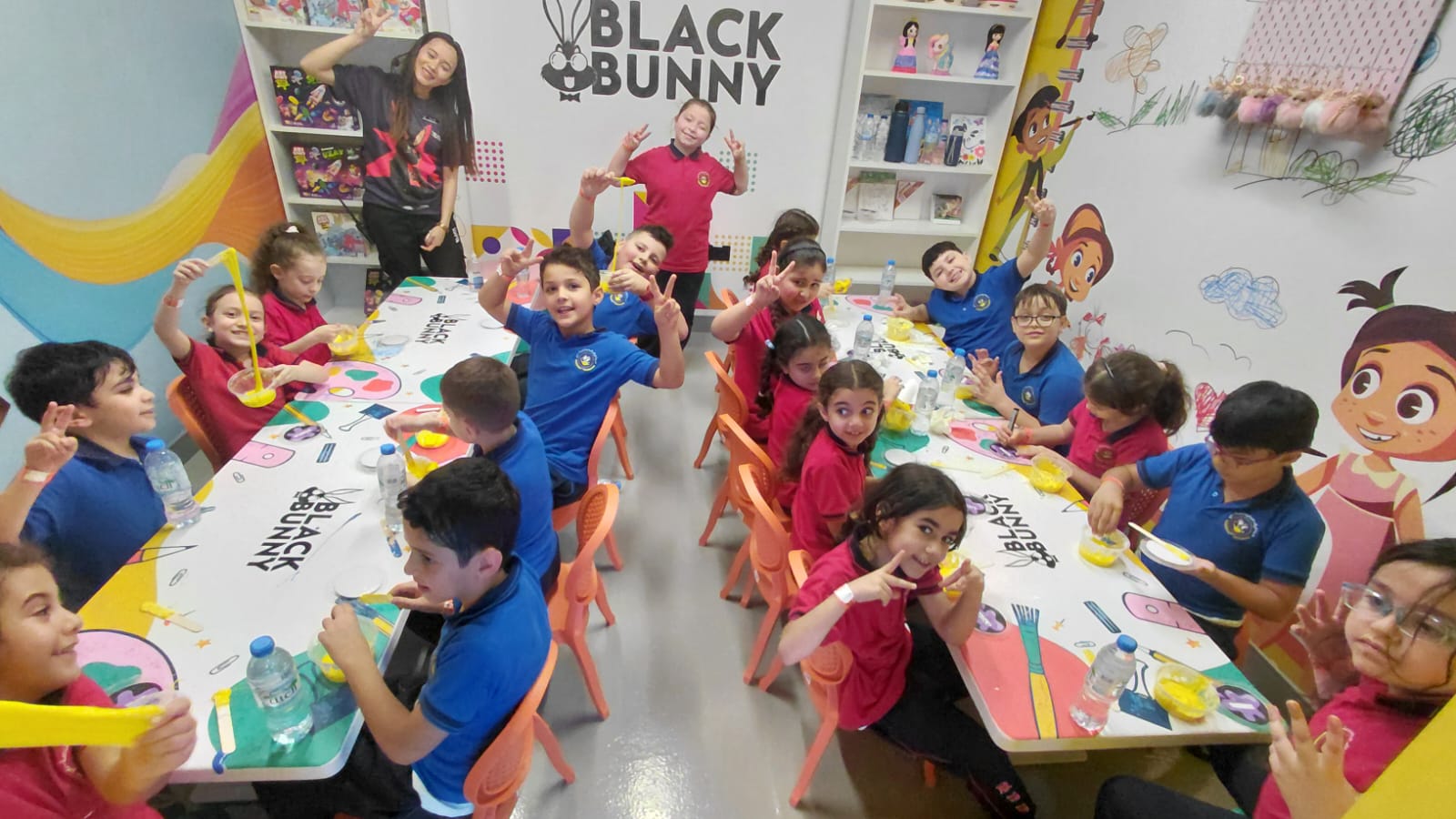 رحلة ترفيهية لطلاب الصف الثاني الى black bunny في القوز - دبي 
