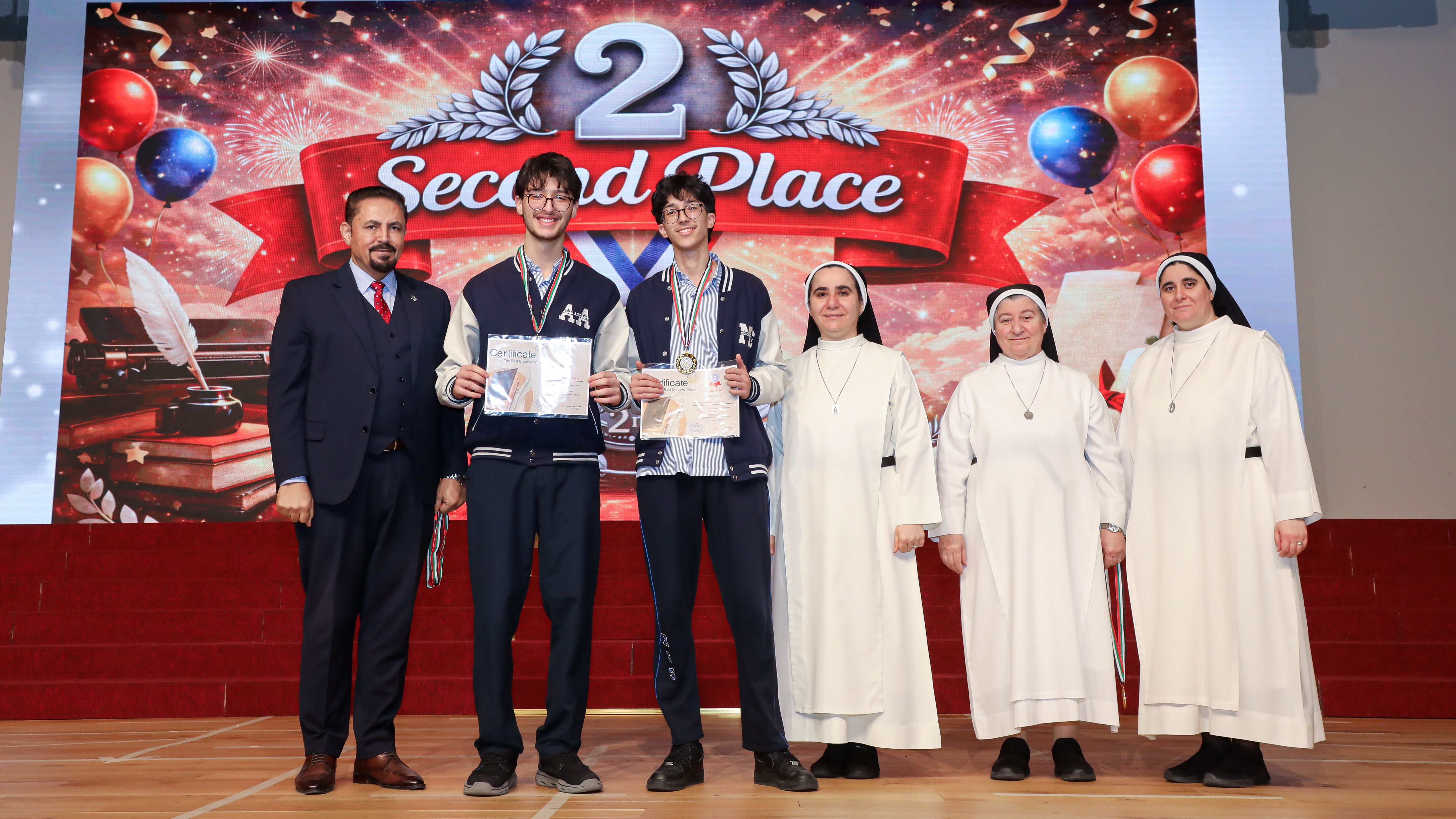 (12-Winners of the Creative Writing Competition - Grade(1