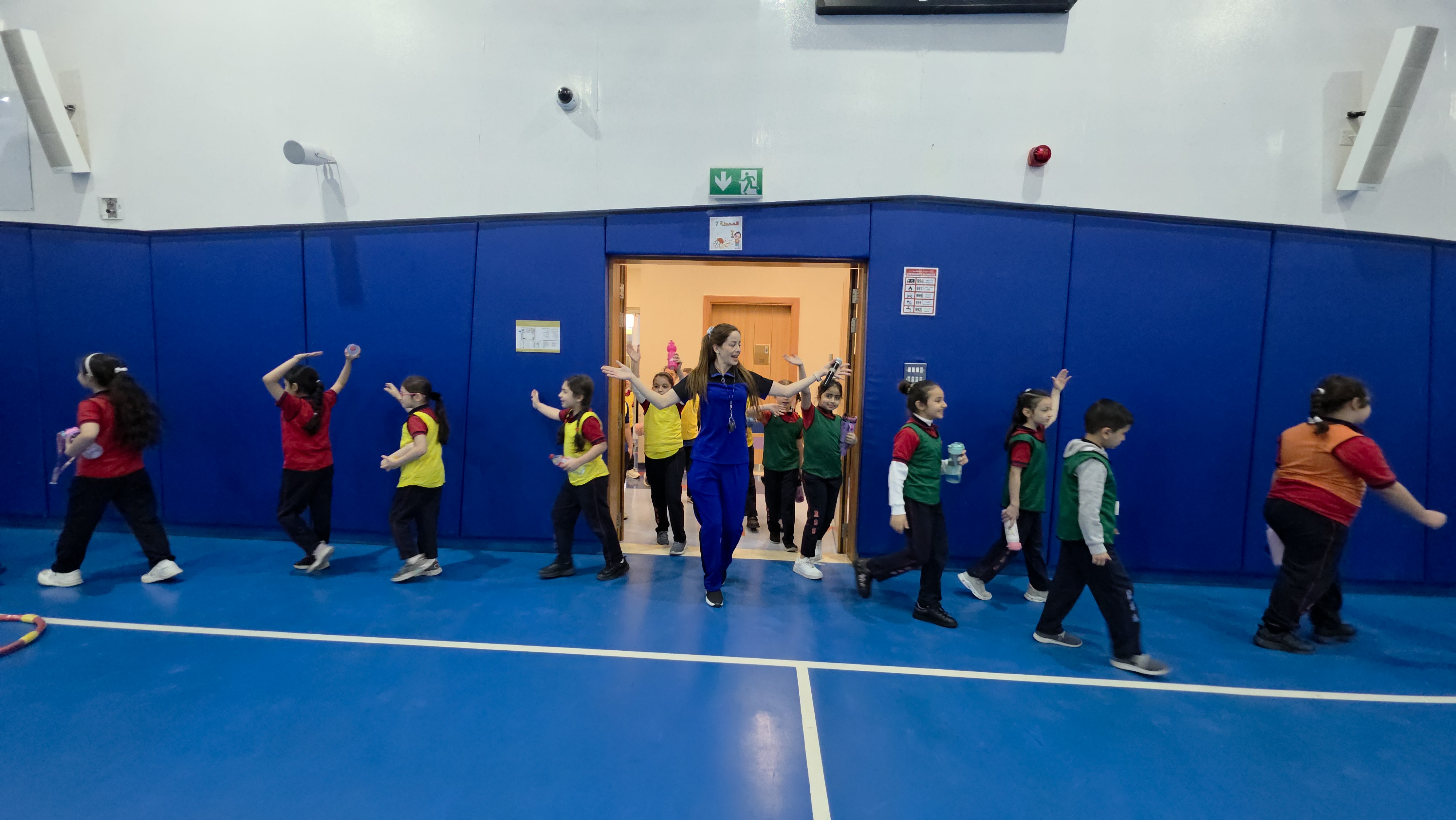 اليوم الرياضي للصف الثاني