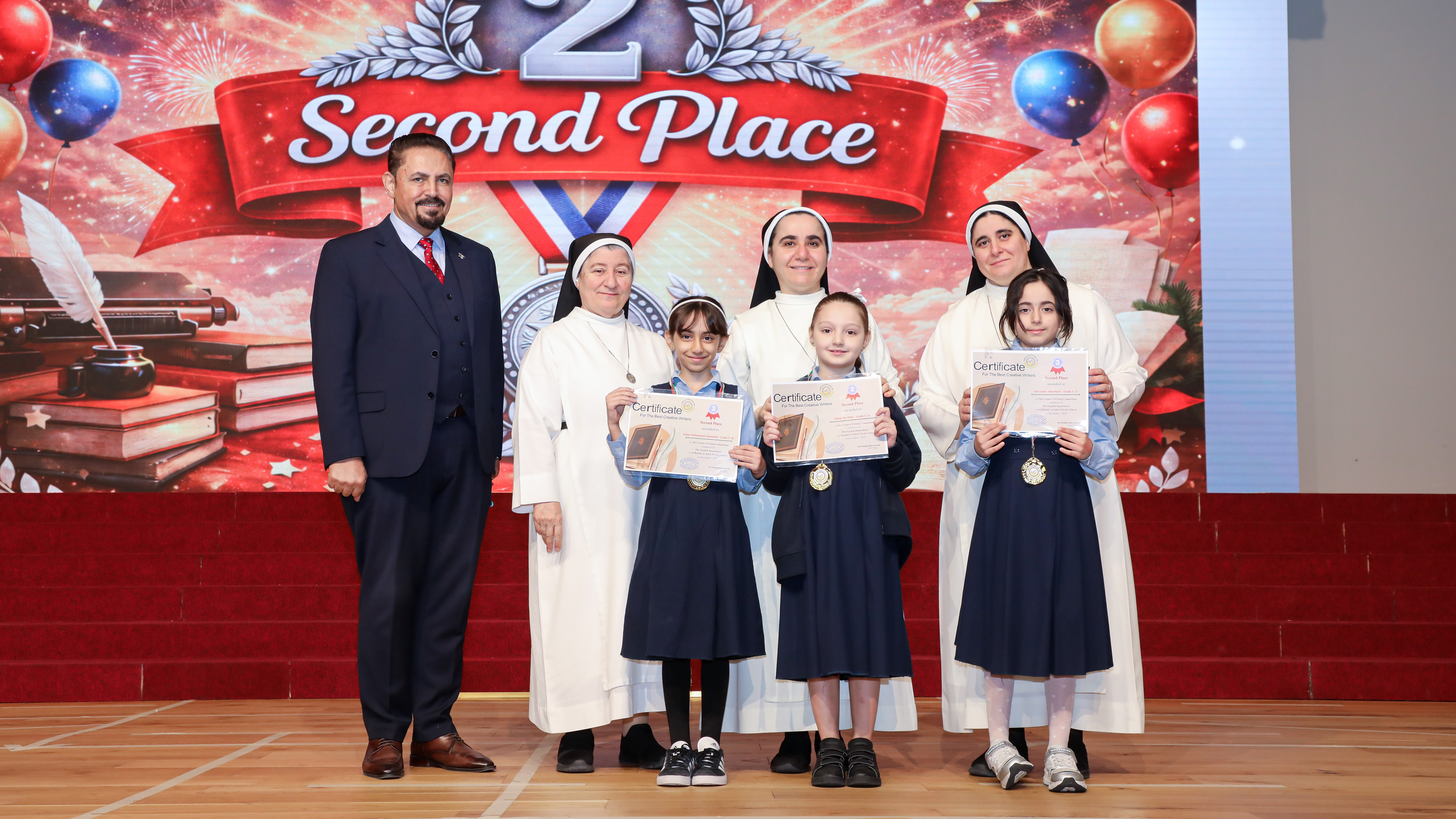 (12-Winners of the Creative Writing Competition - Grade(1