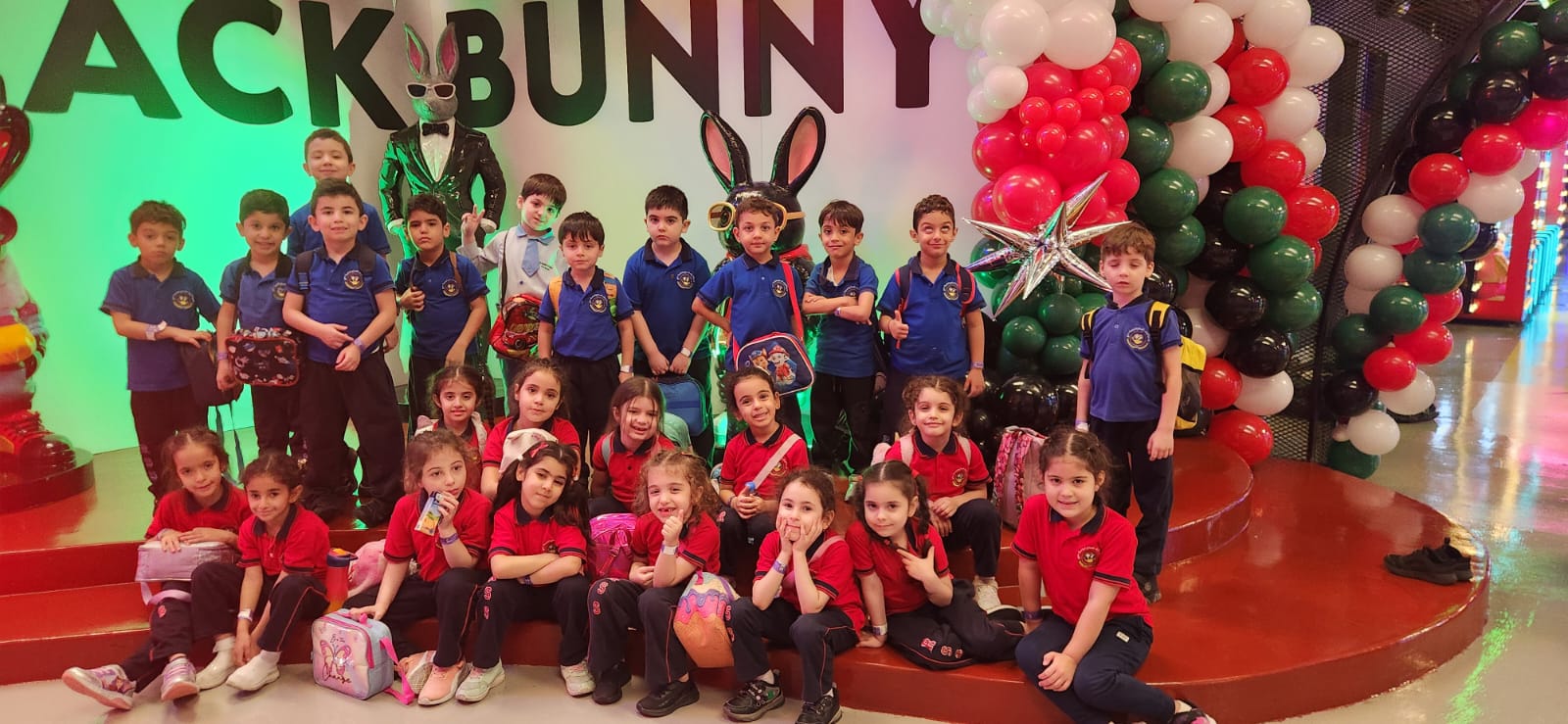 رحلة ترفيهية لطلبة الروضة الثانية إلى Black bunny في دبي