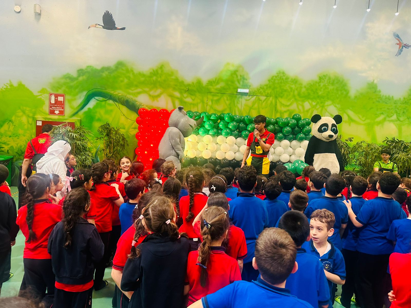 رحلة ترفيهية لطلبة الصف الثالث إلى Ready Set Go في دبي