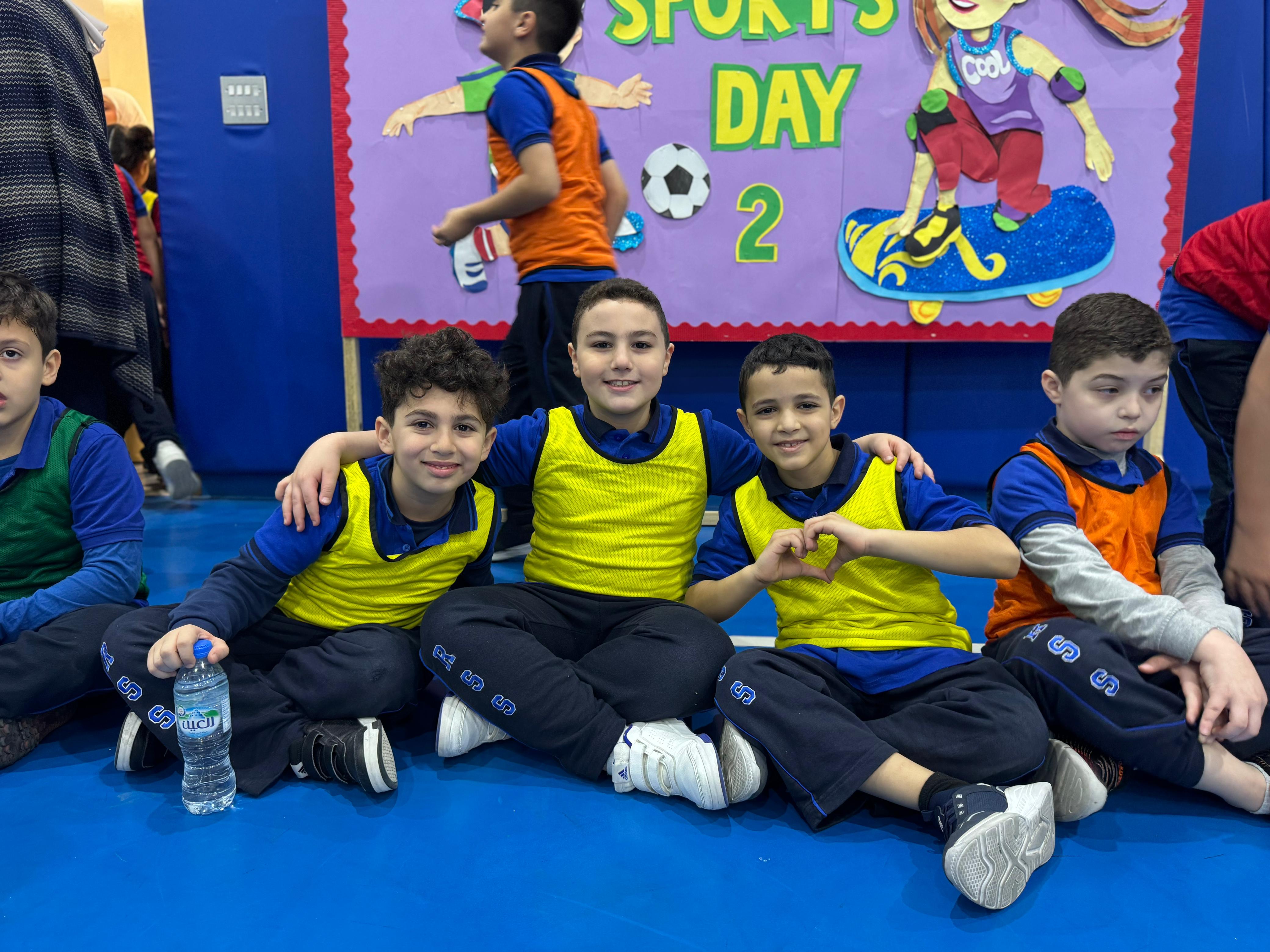 اليوم الرياضي للصف الثاني