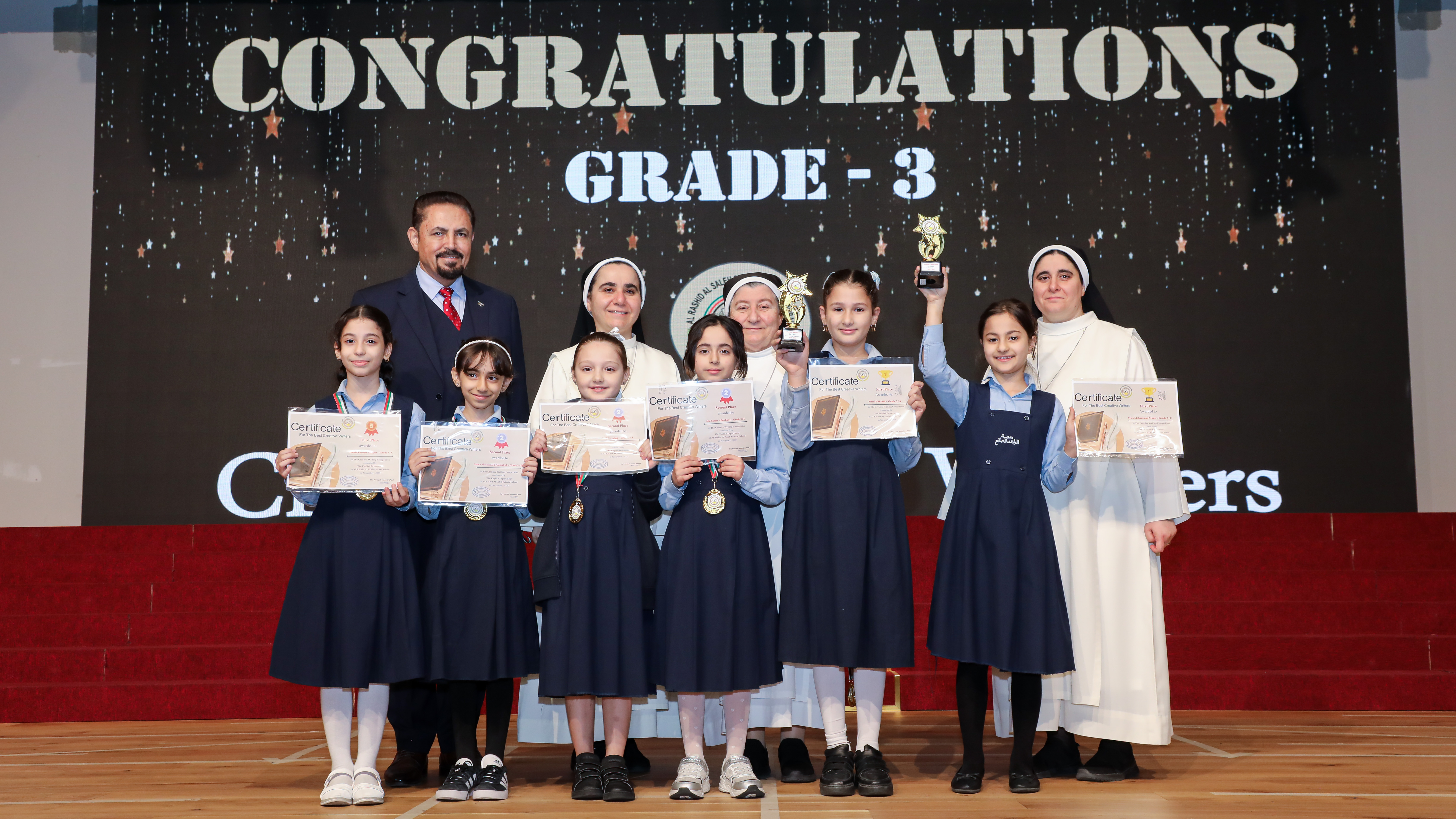 (12-Winners of the Creative Writing Competition - Grade(1