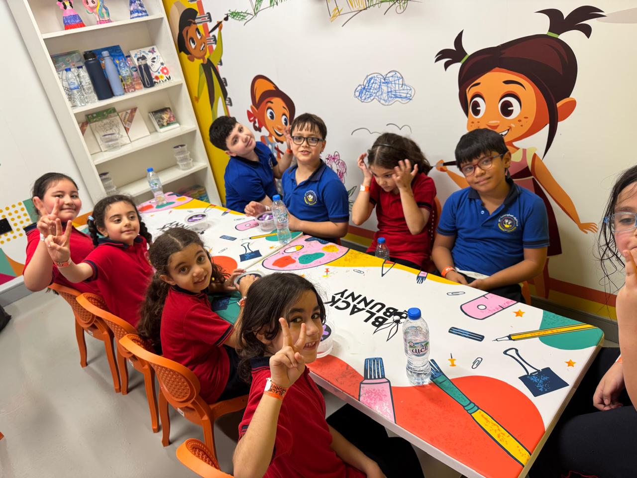 رحلة ترفيهية لطلاب الصف الثاني الى black bunny في القوز - دبي 