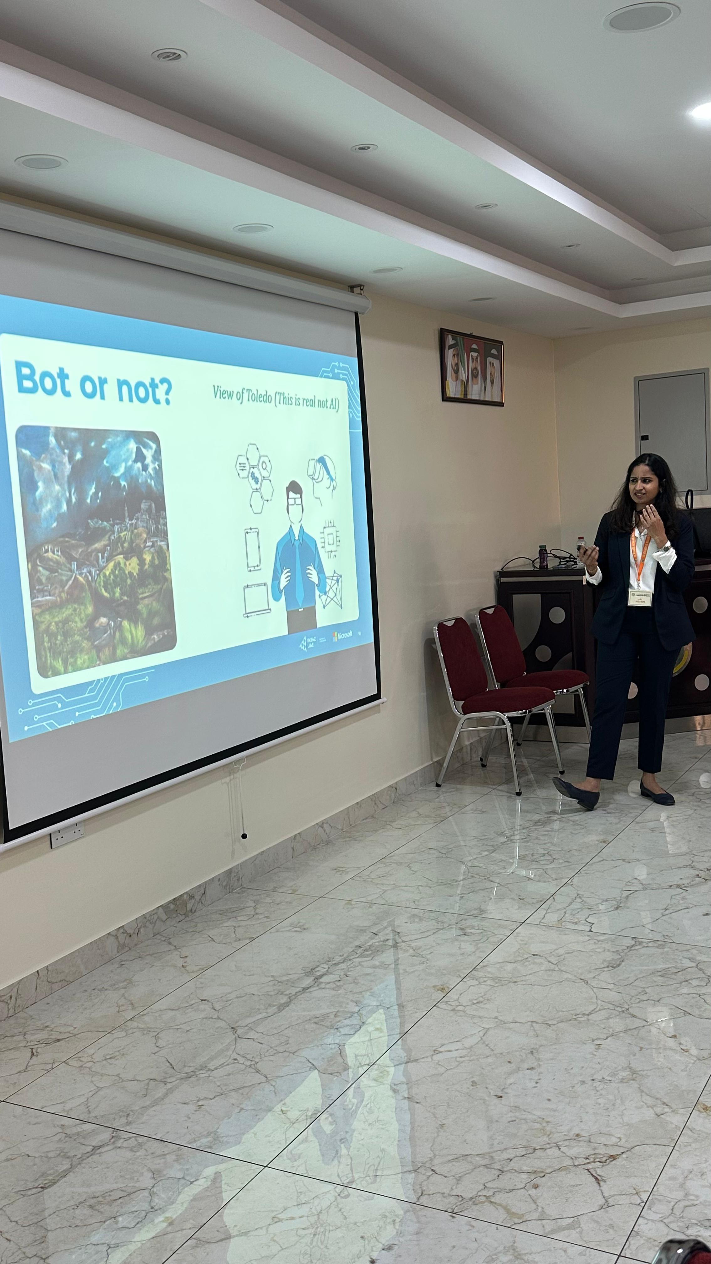  ورشة مميزة حول الذكاء الاصطناعي من مايكروسوفت بالتعاون مع مؤسسة إنجاز الإمارات