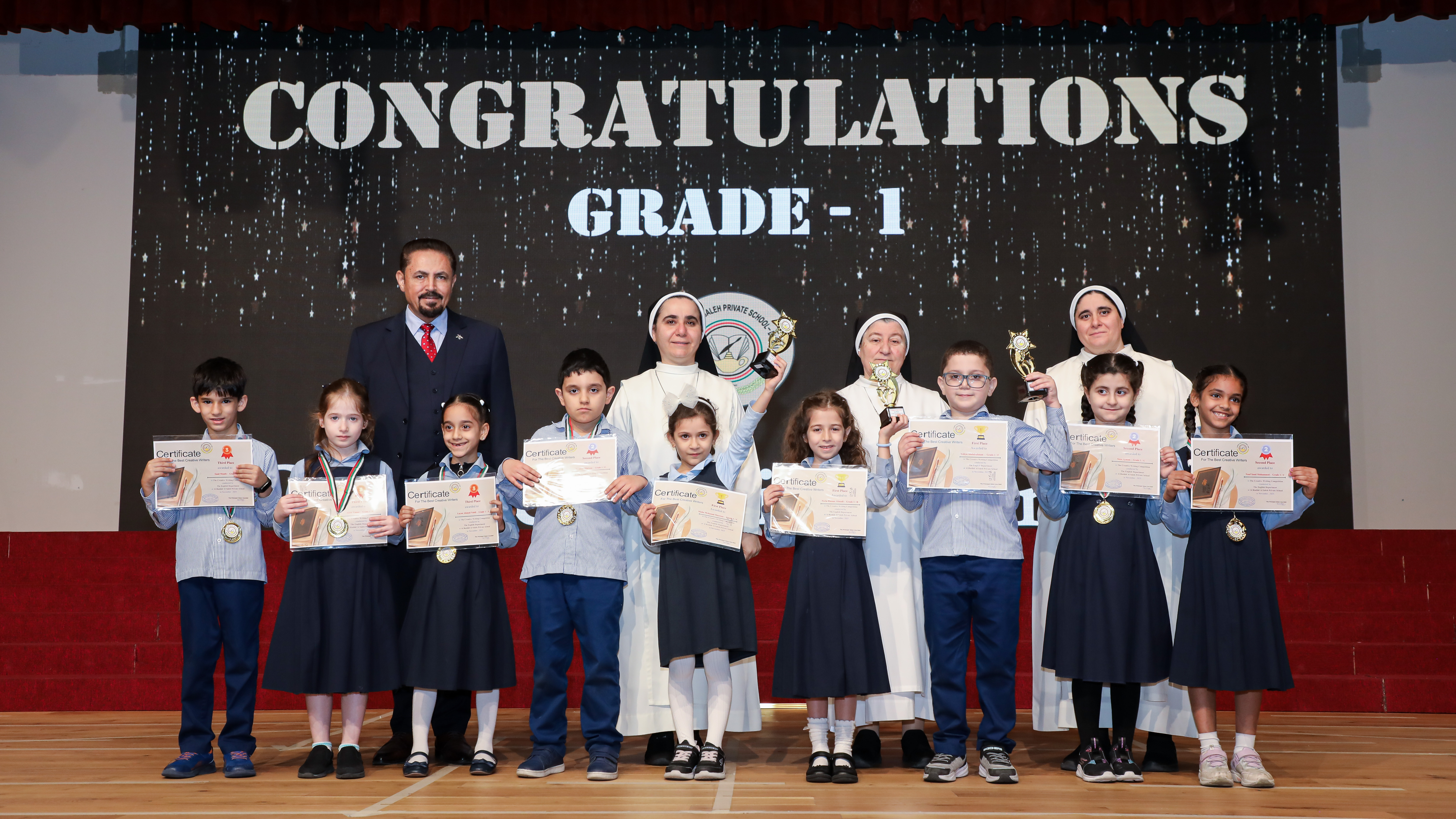 (12-Winners of the Creative Writing Competition - Grade(1